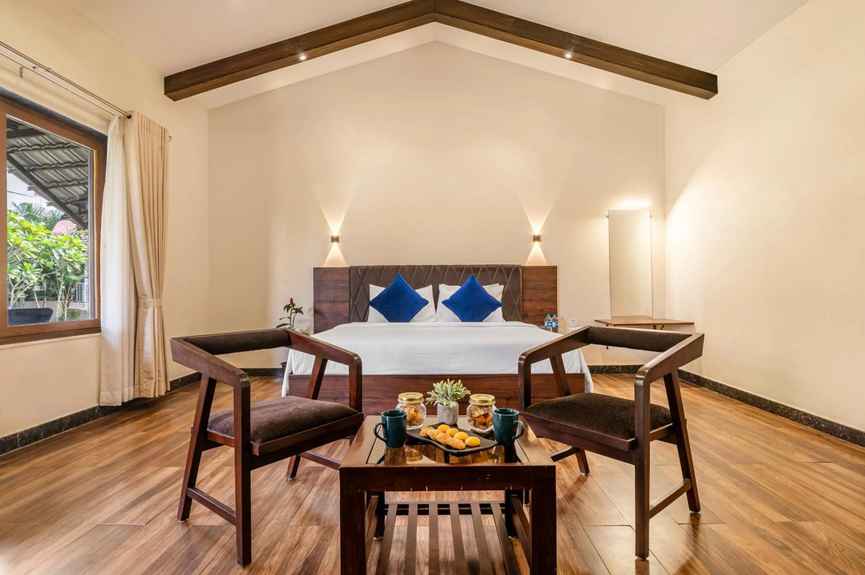 Seating area in Sterling Banashree Badami