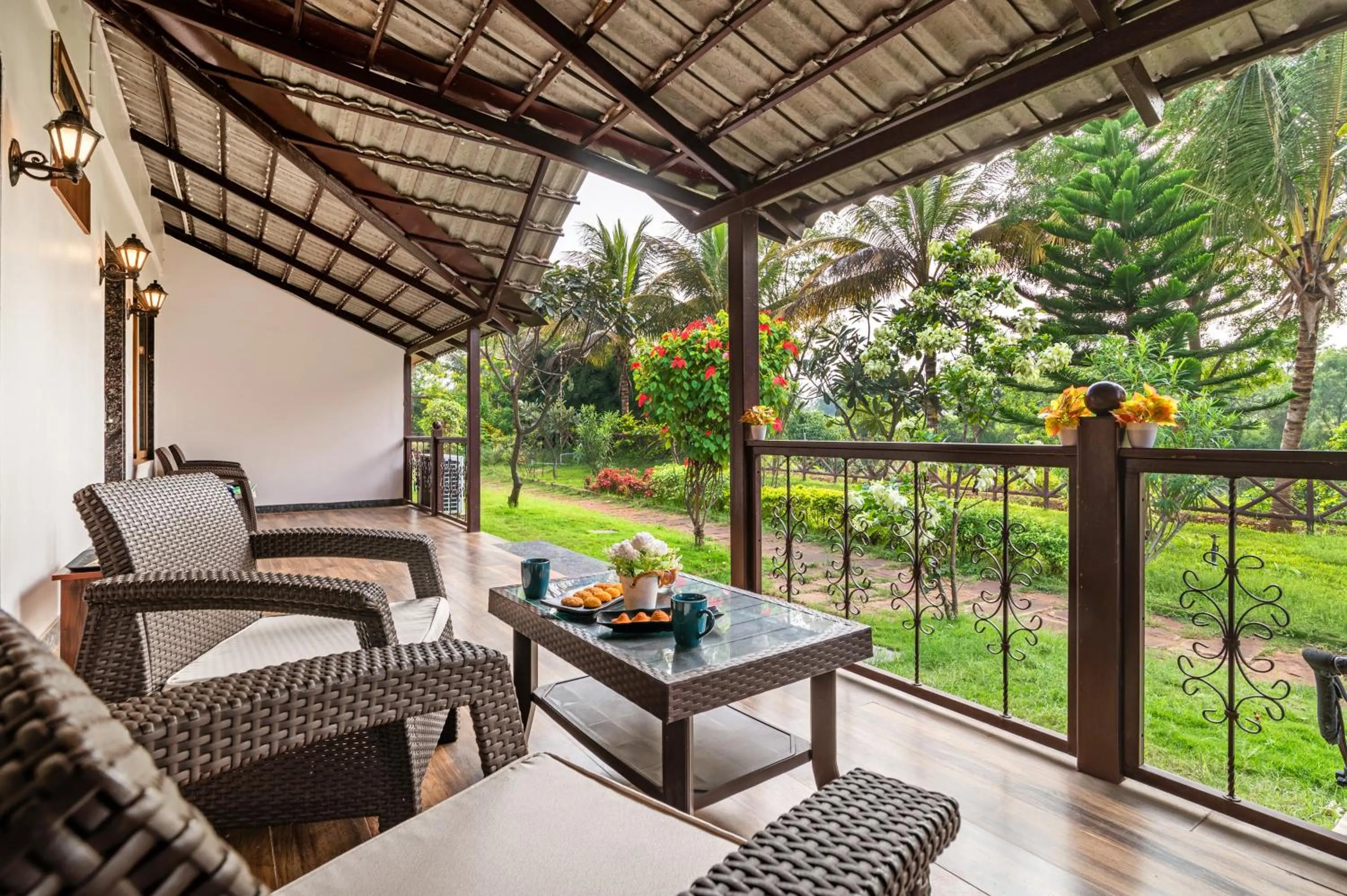 Garden view in Sterling Banashree Badami