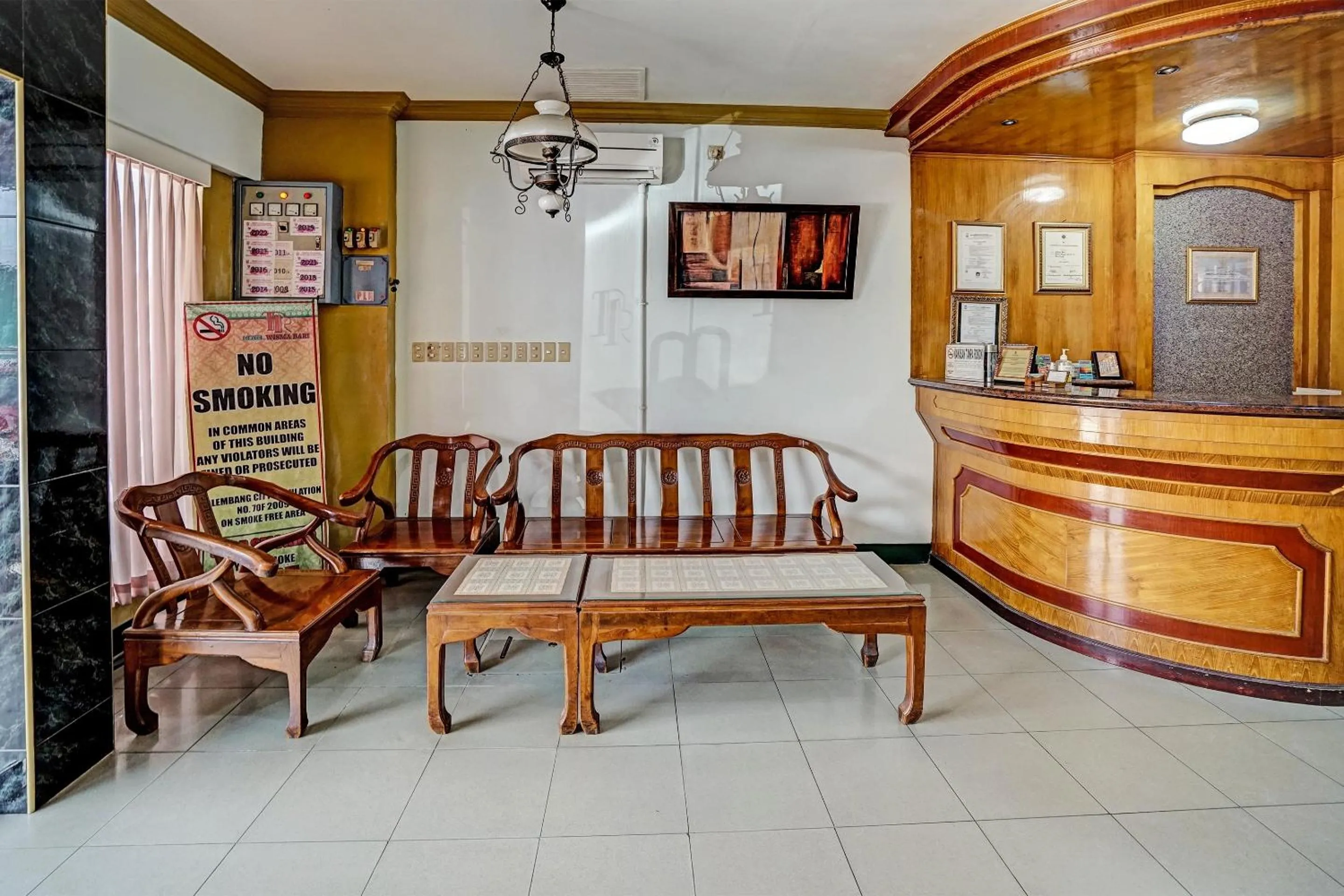 Lobby or reception in Hotel O Wisma Bari