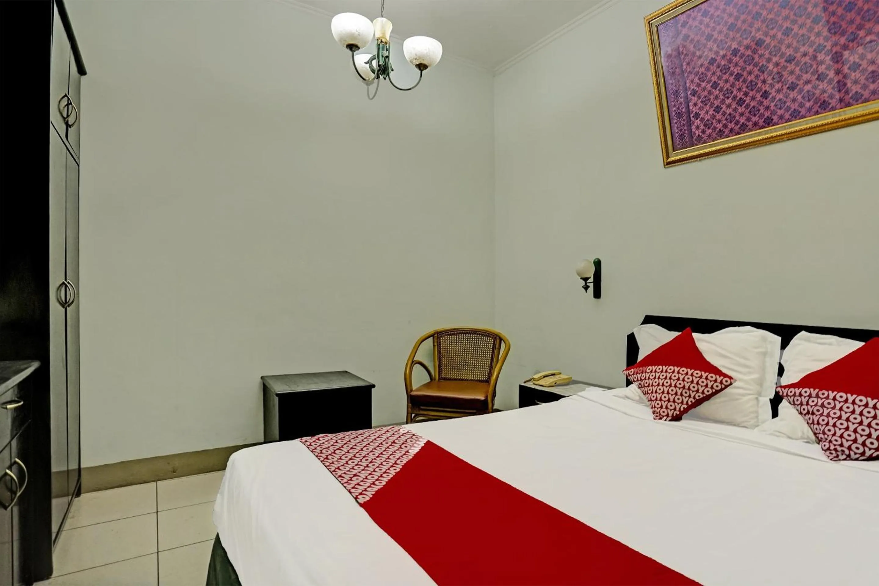 Bedroom, Bed in Hotel O Wisma Bari