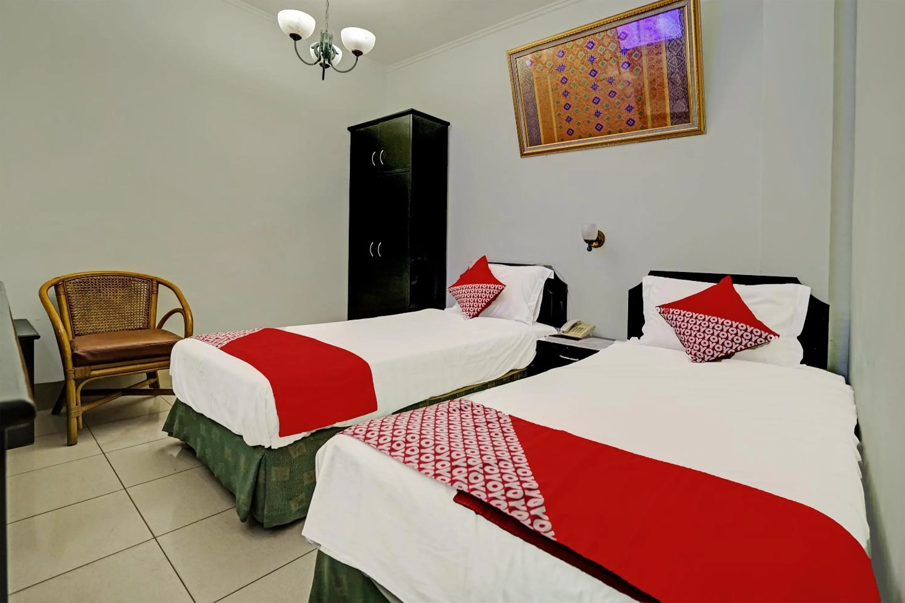 Bedroom, Bed in Hotel O Wisma Bari