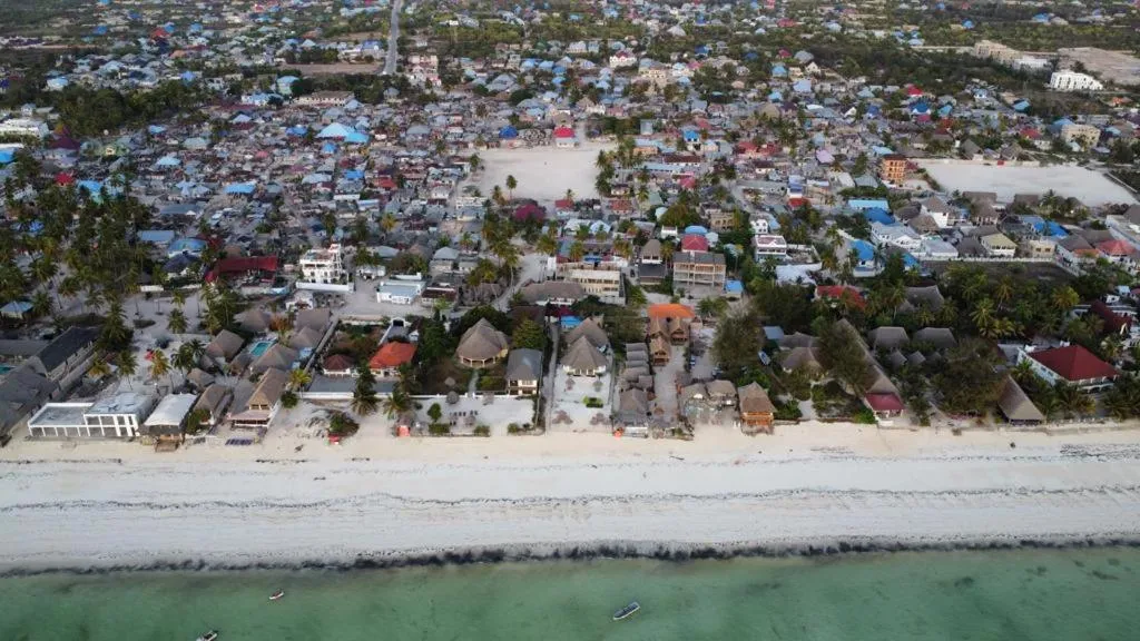 Bird's eye view in Amani Hotel Paje