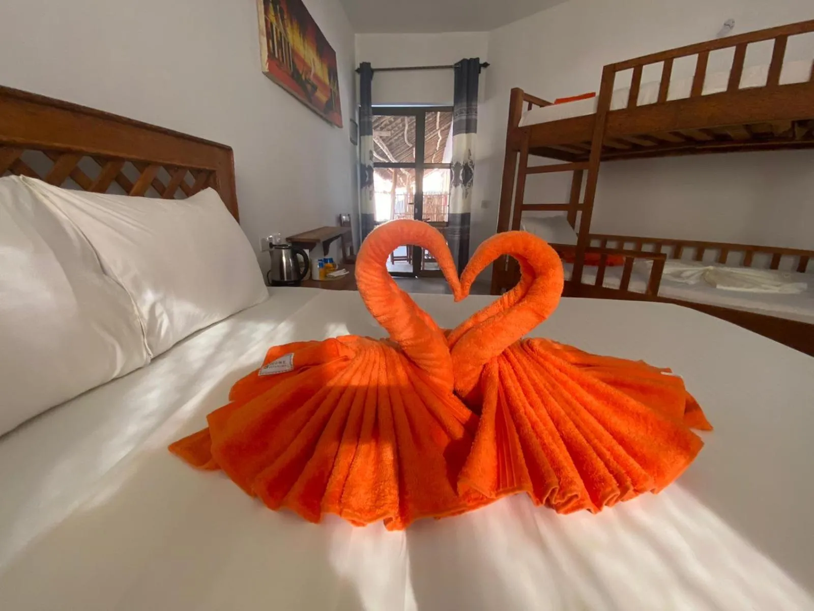 Bedroom, Bed in Amani Hotel Paje