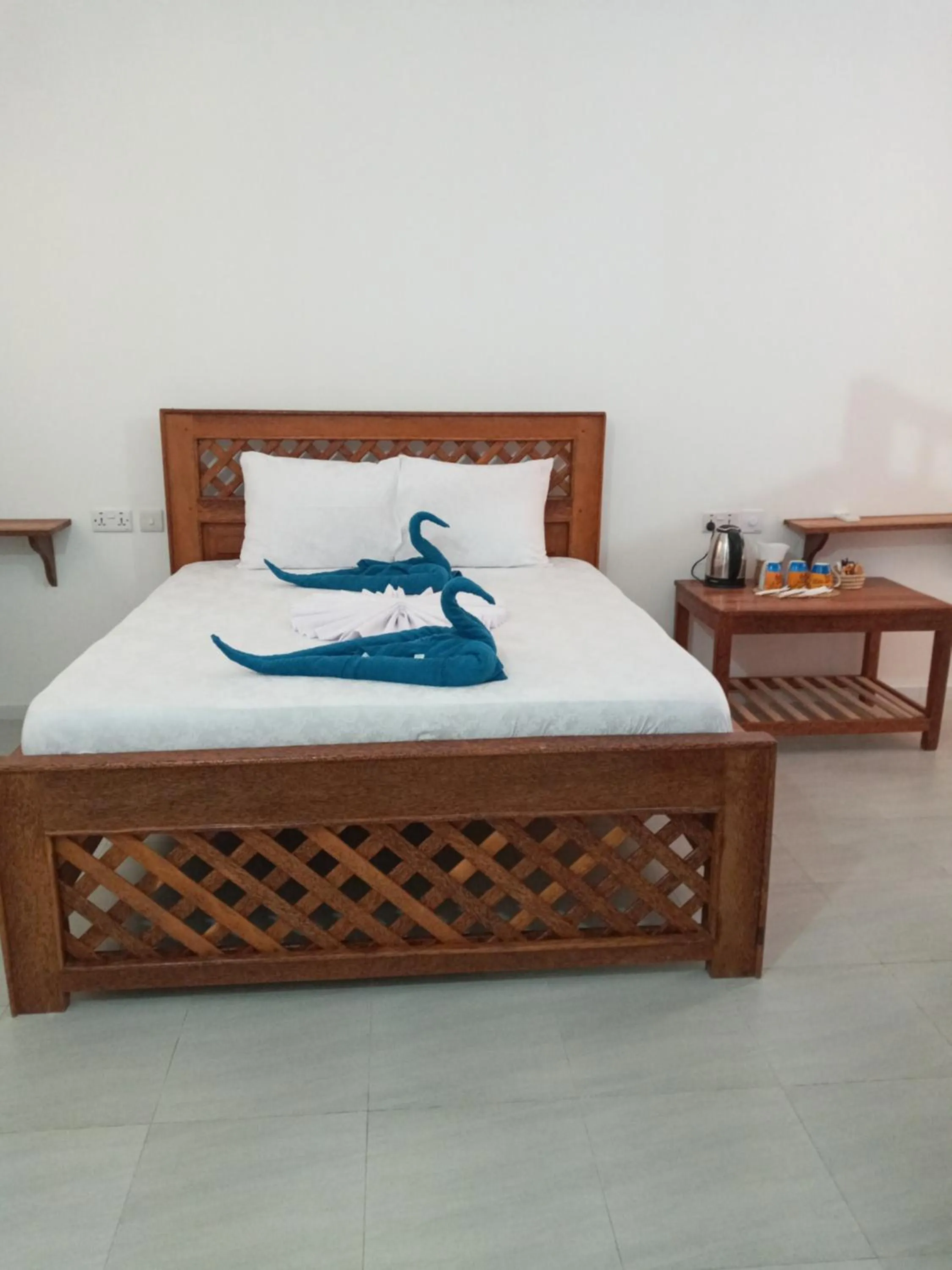 Bed in Amani Hotel Paje