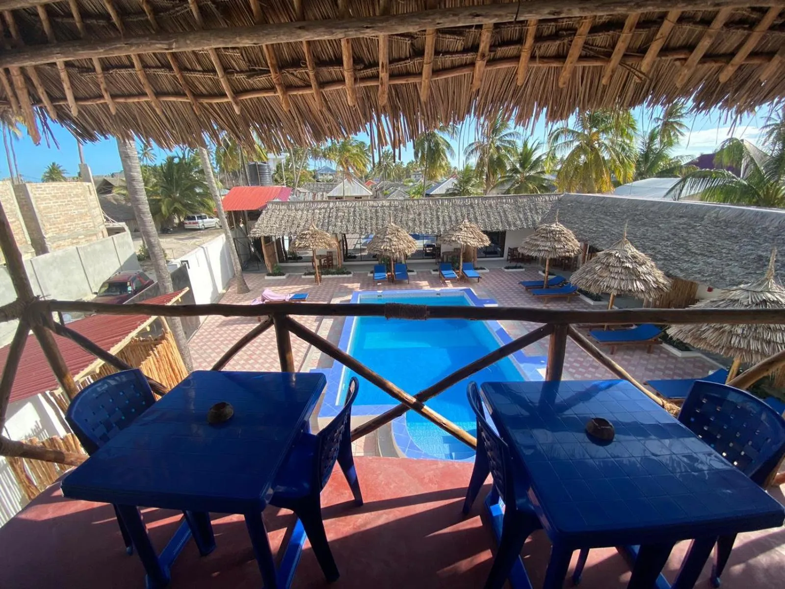 Patio in Amani Hotel Paje