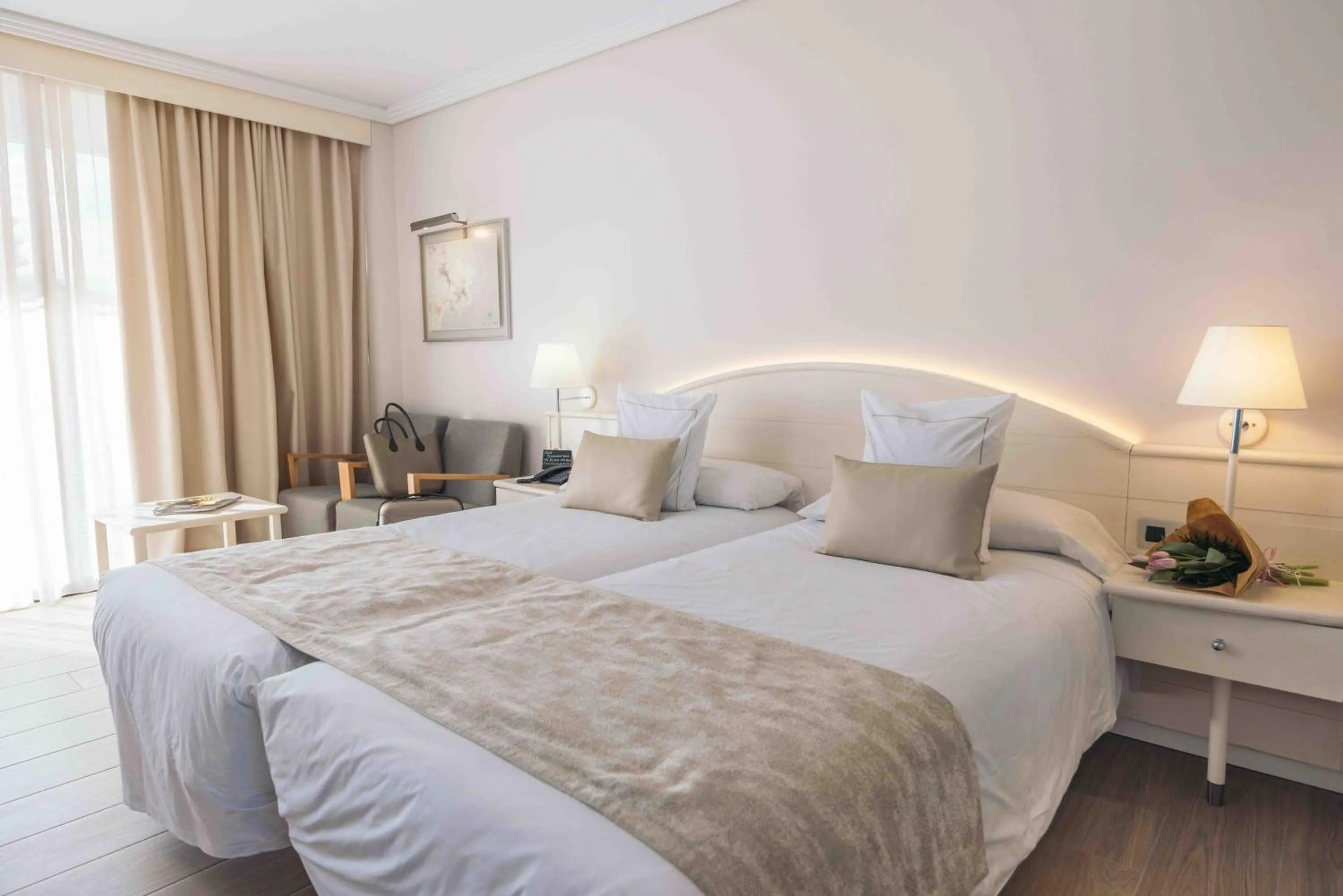 Bed in Hotel Port Salins by Pierre & Vacances