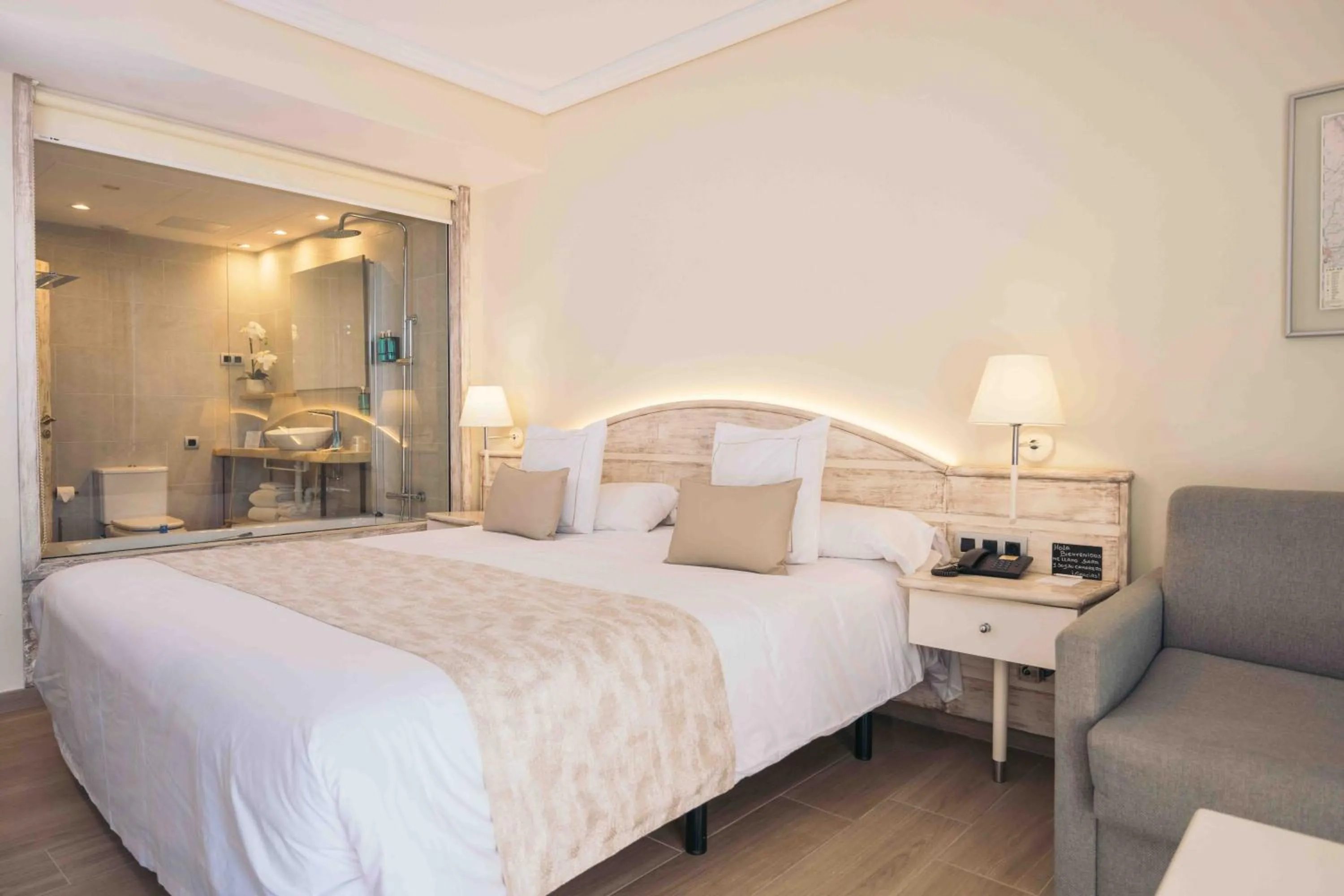 Bed in Hotel Port Salins by Pierre & Vacances