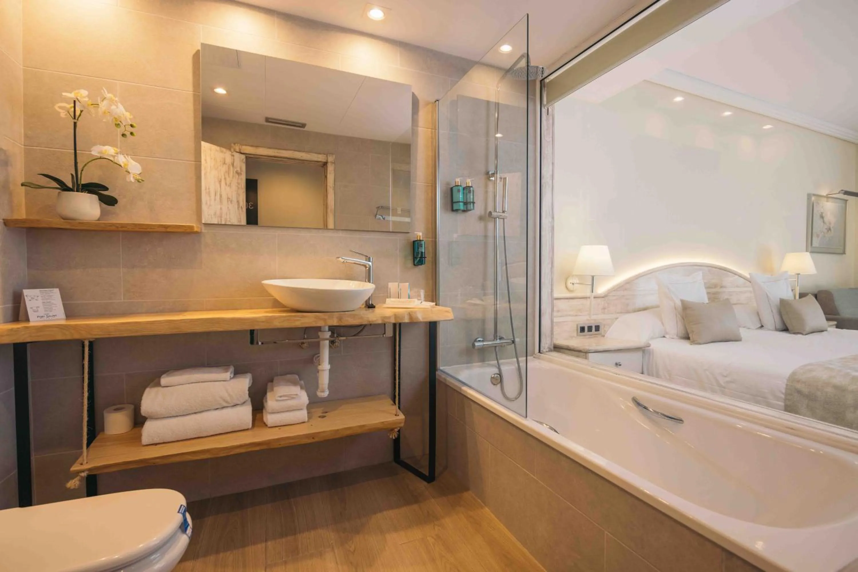 Bed in Hotel Port Salins by Pierre & Vacances