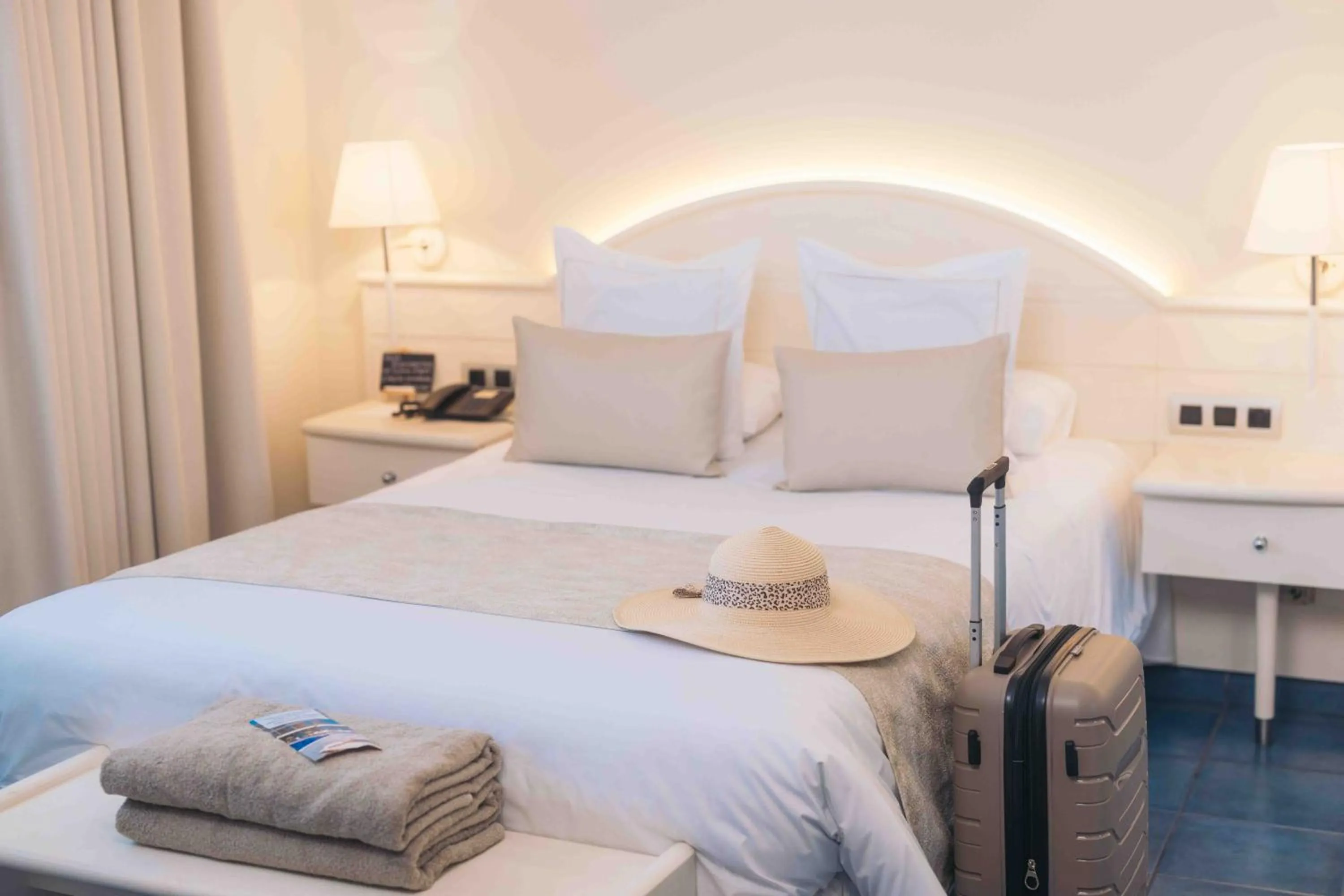 Bed in Hotel Port Salins by Pierre & Vacances