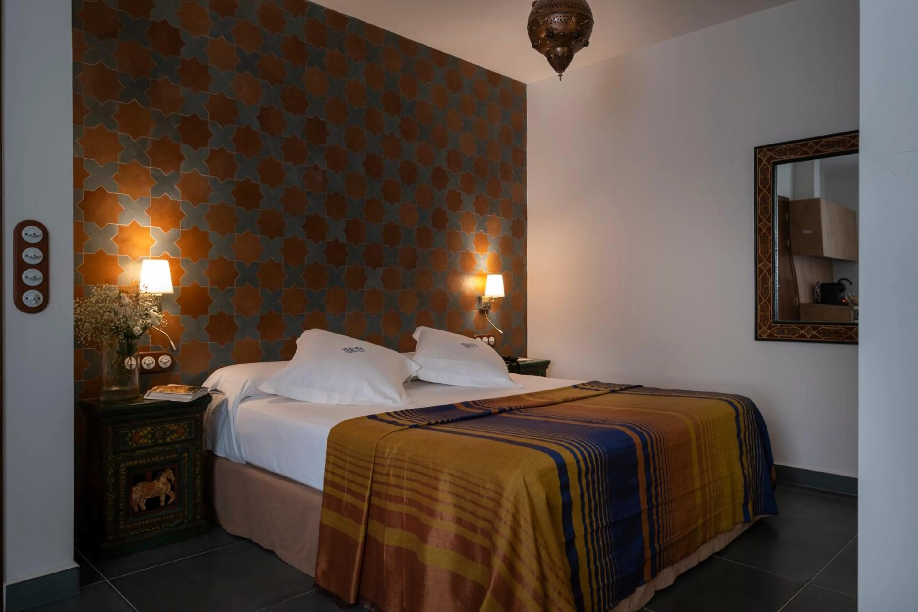 Bed in Alcoba del Rey de Sevilla