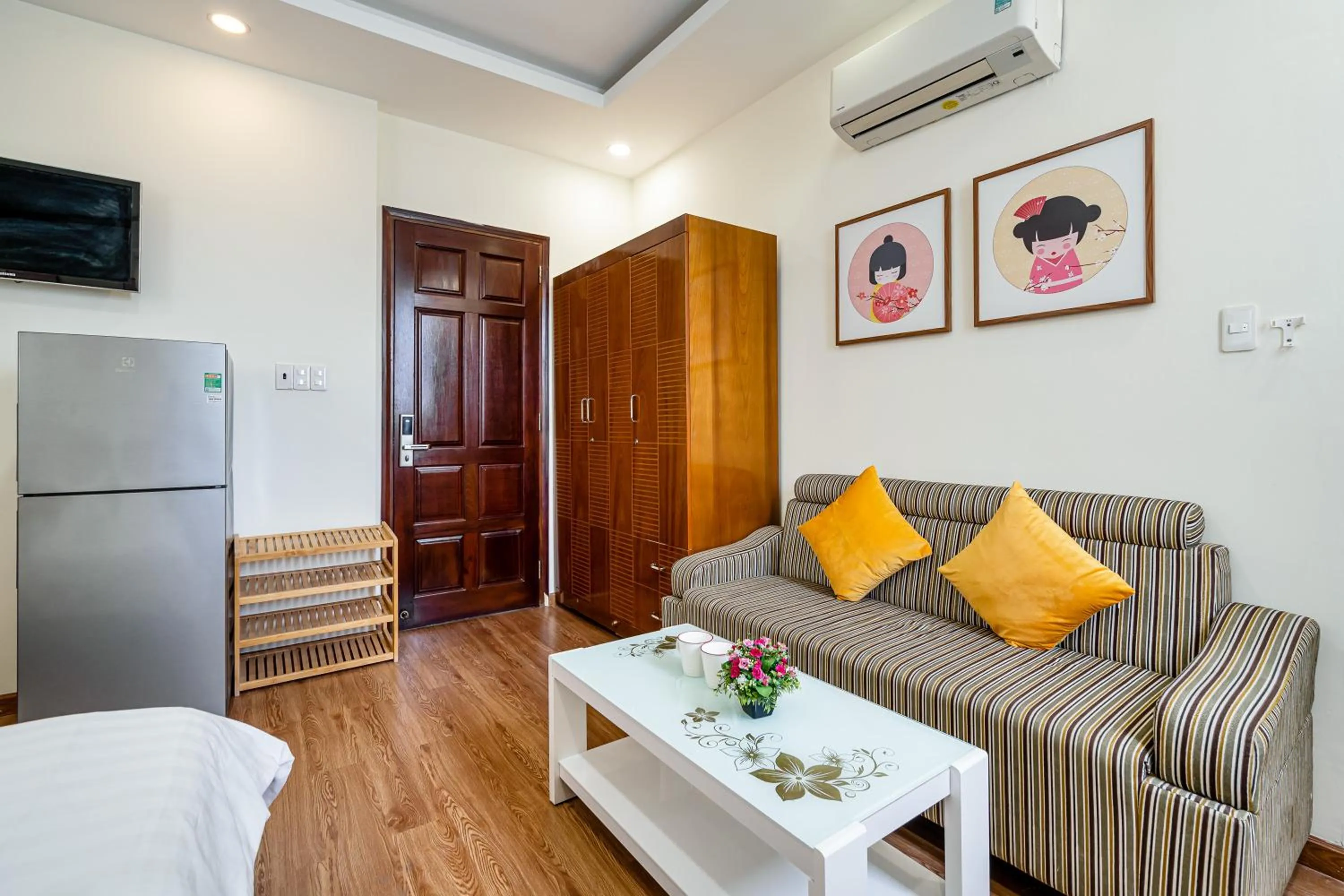 Living room in WE HOME Japan Town