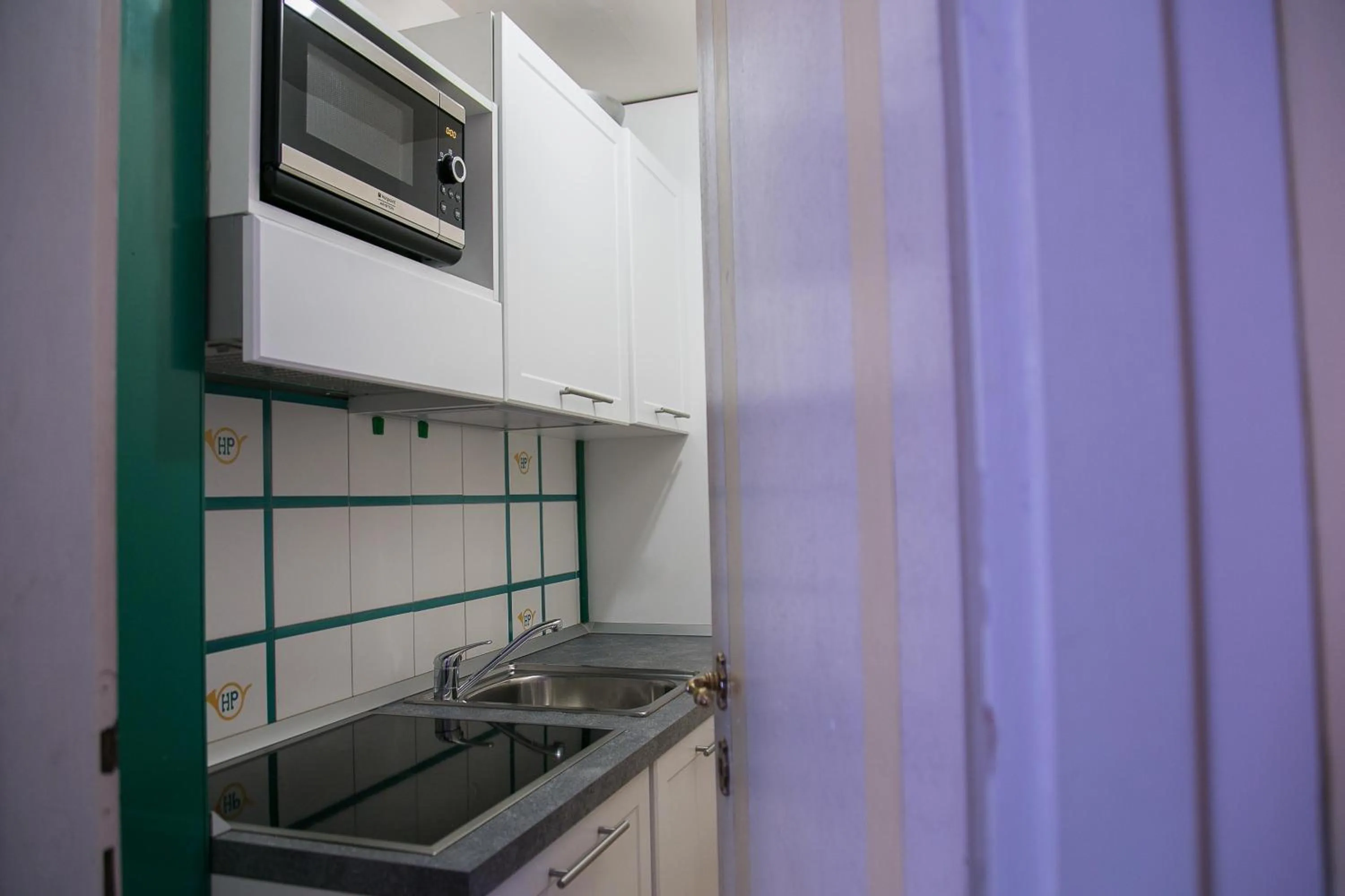 Kitchen or kitchenette in Hotel Posta R.T.A.