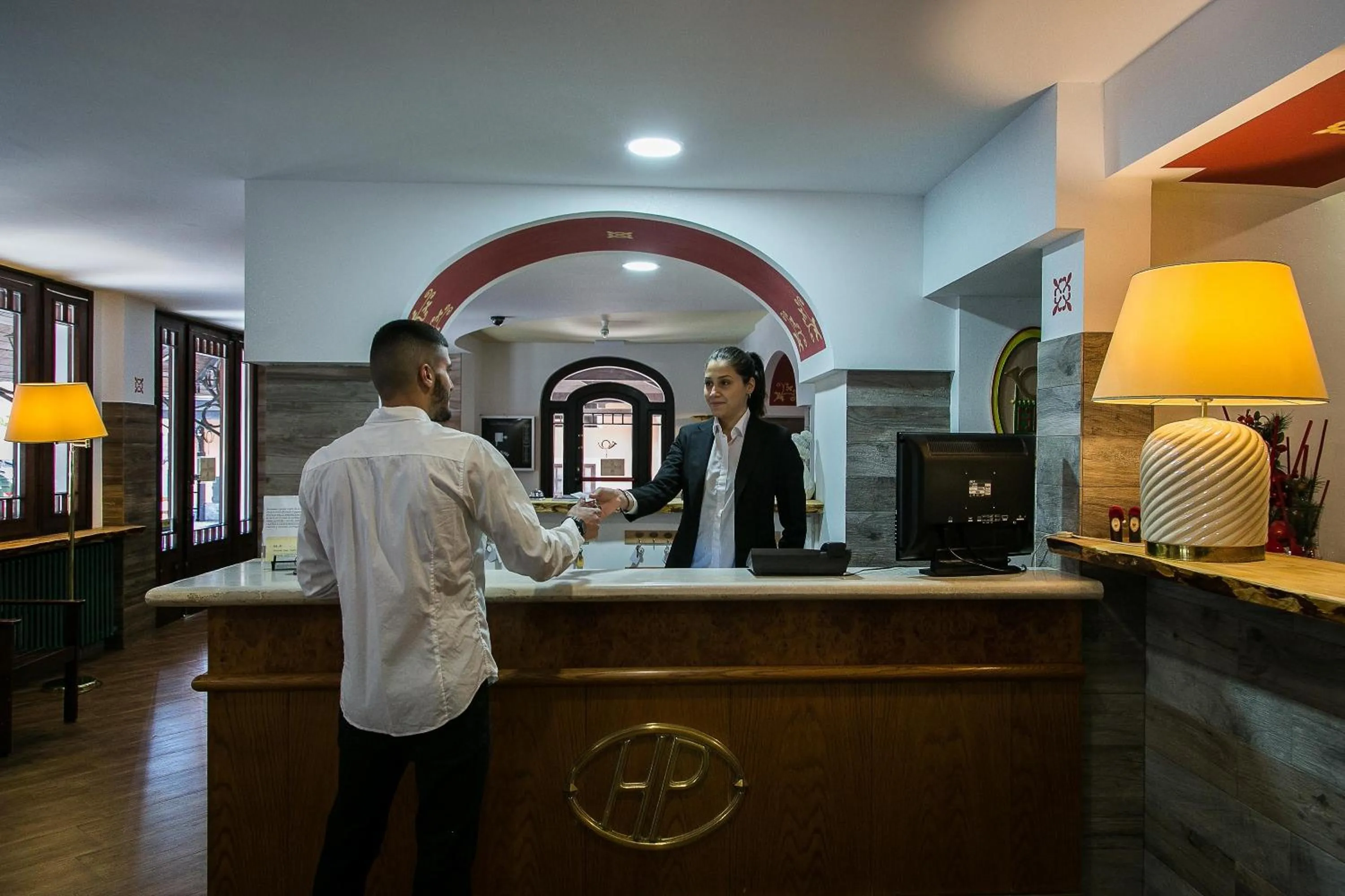 Lobby or reception in Hotel Posta R.T.A.