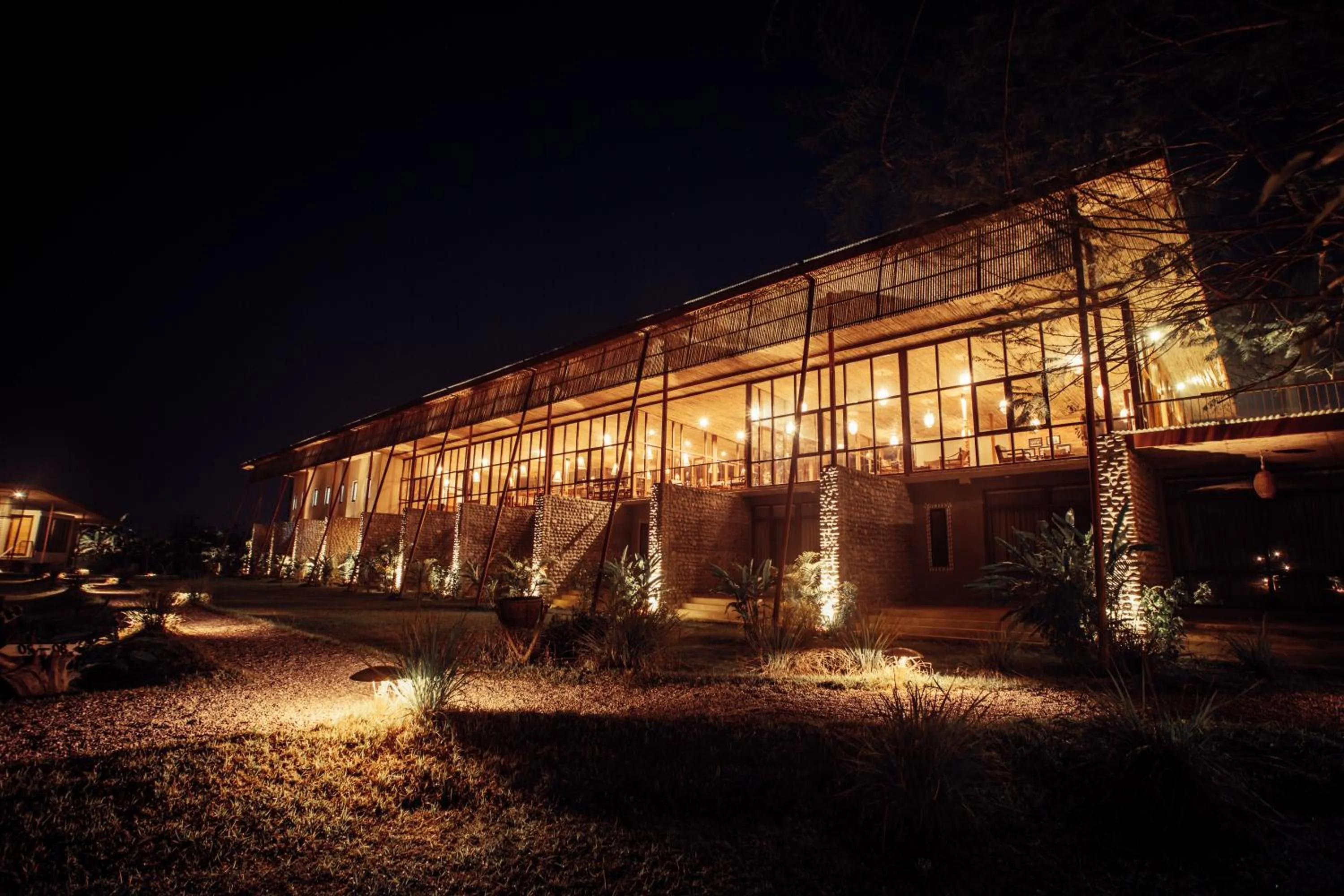 Property building in Sanctuary Chitwan National Park