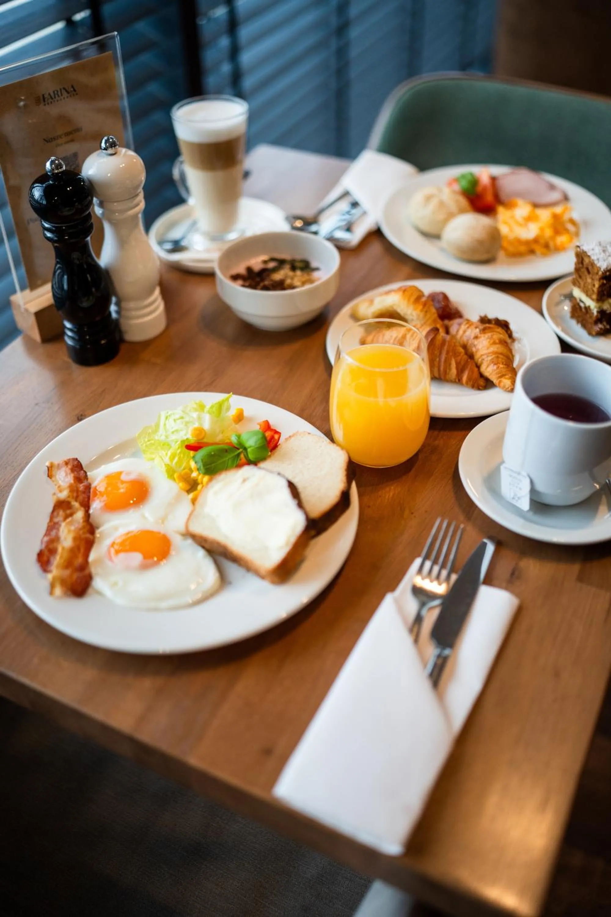 Food and drinks in Hotel Kyriad Stargard