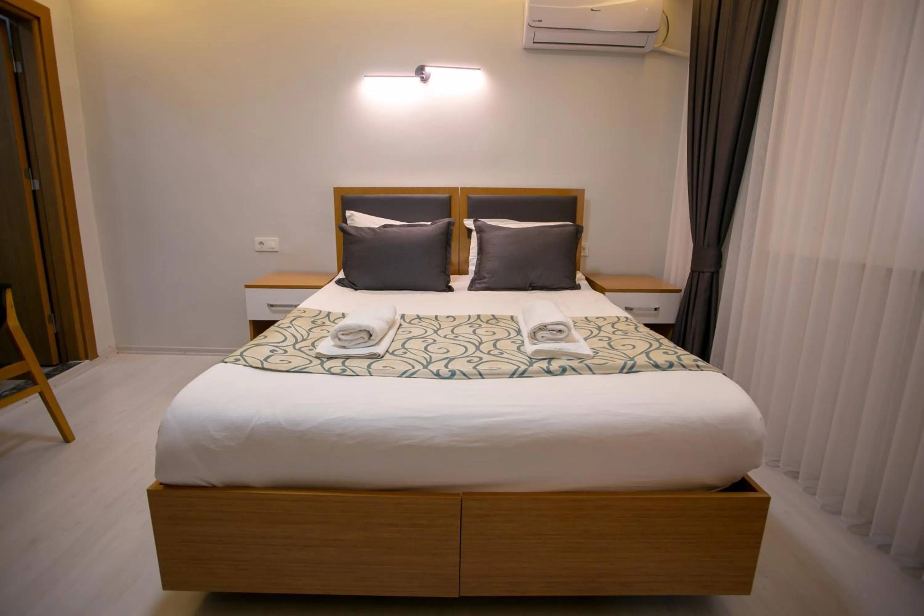 Bed in BLAU GRÜN İSTANBUL OTEL