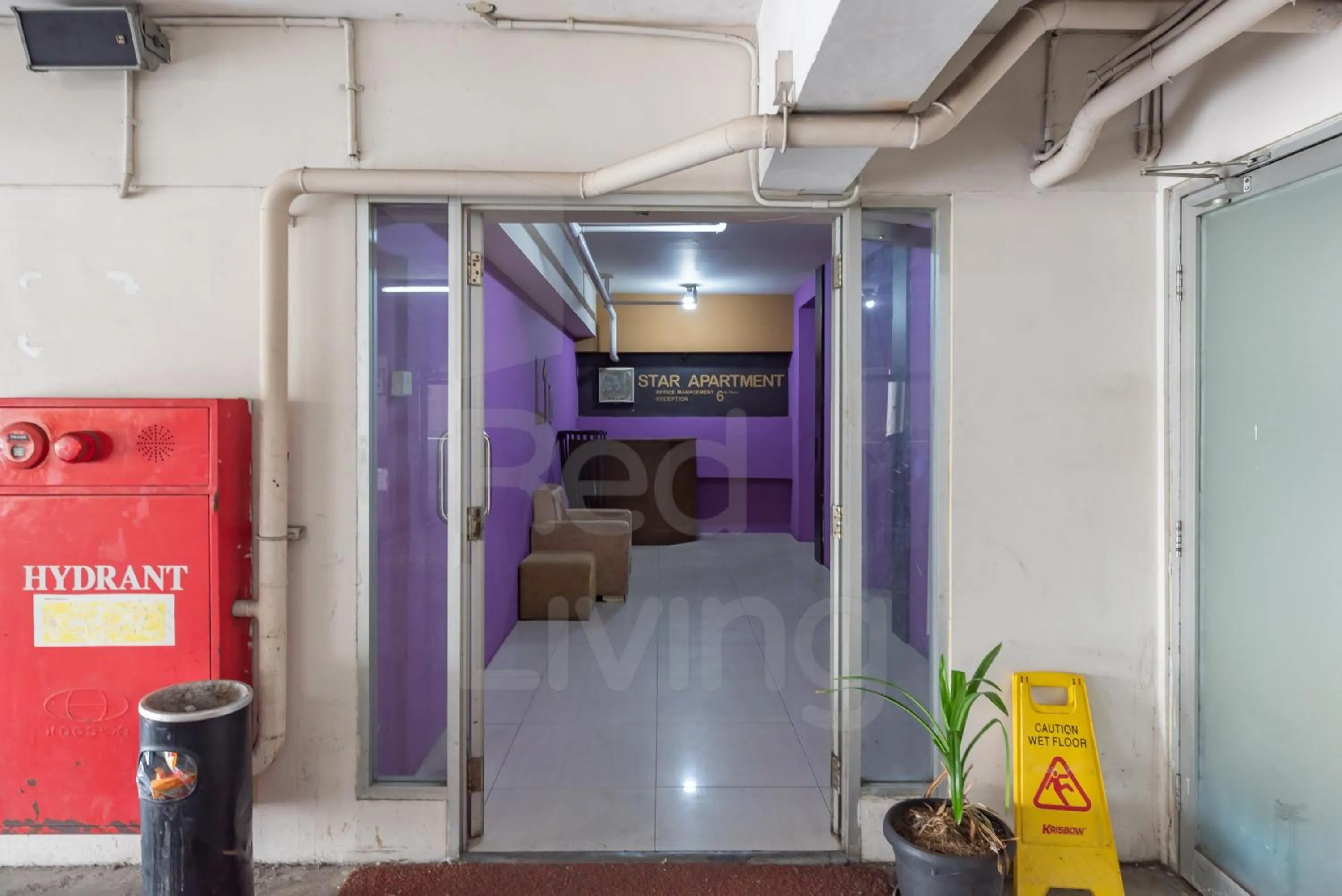 Facade/entrance in RedLiving Apartemen Star Semarang - Sky Tower Lantai 22