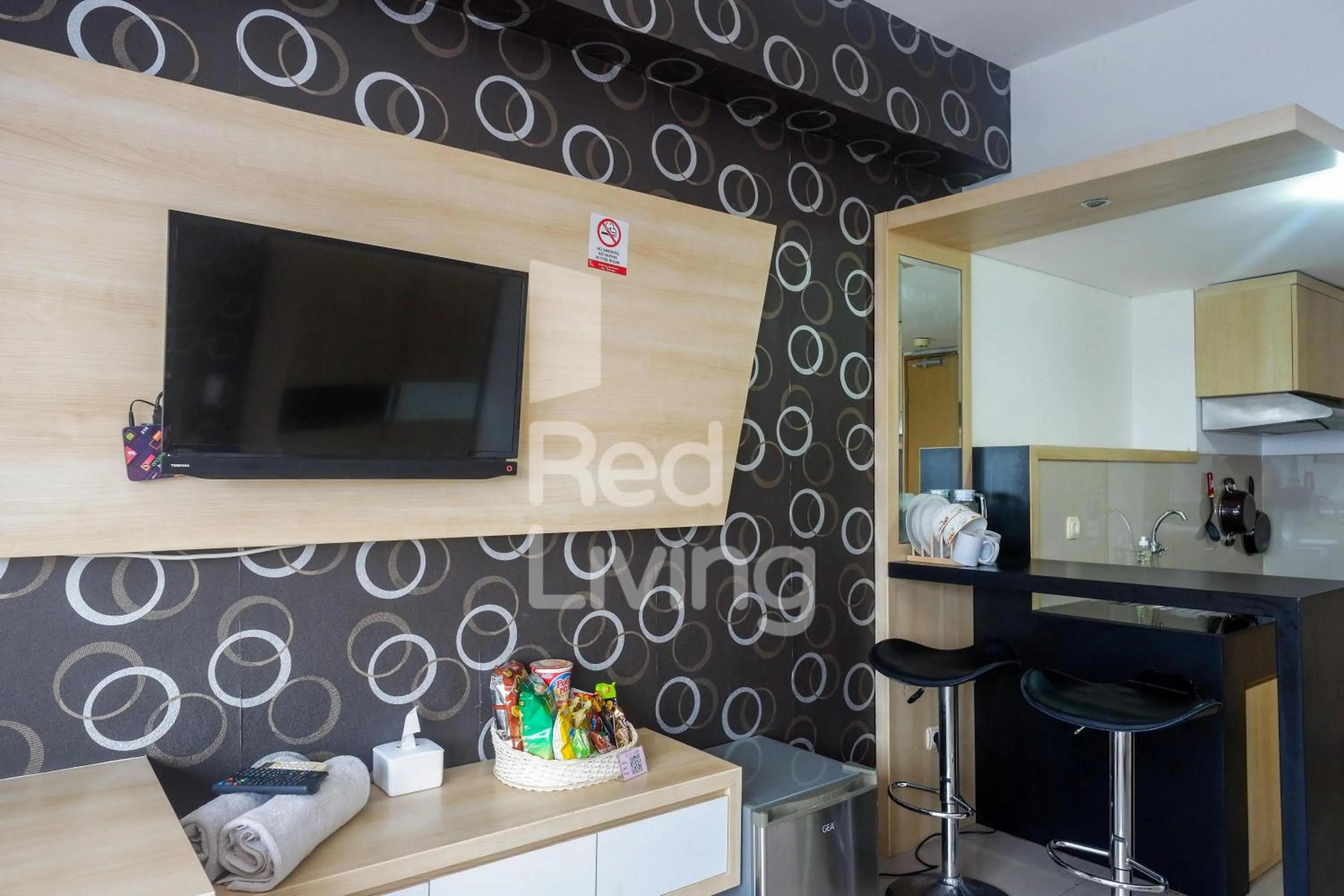 TV and multimedia in RedLiving Apartemen Star Semarang - Sky Tower Lantai 22