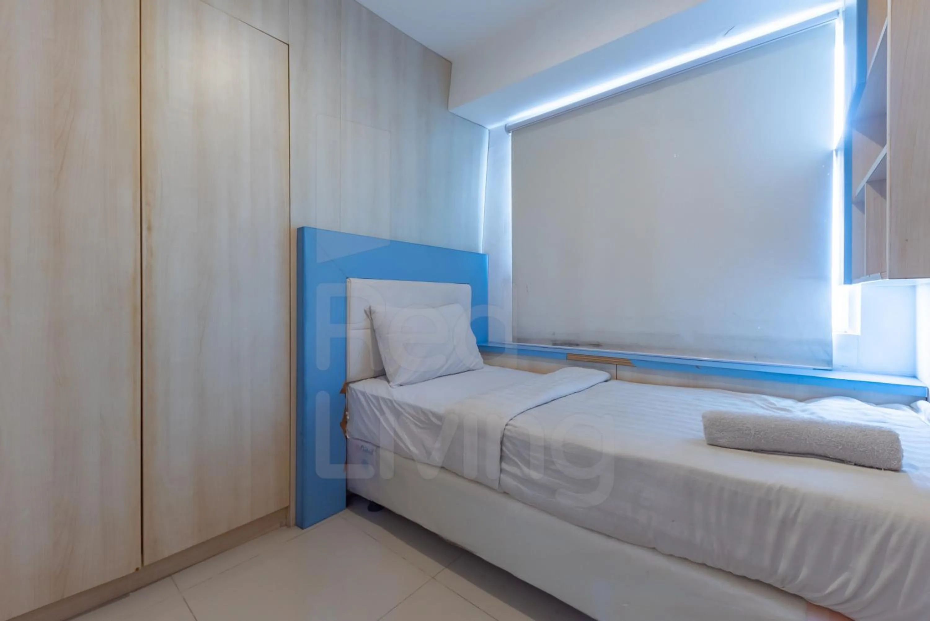 Bedroom, Bed in RedLiving Apartemen Star Semarang - Sky Tower Lantai 22