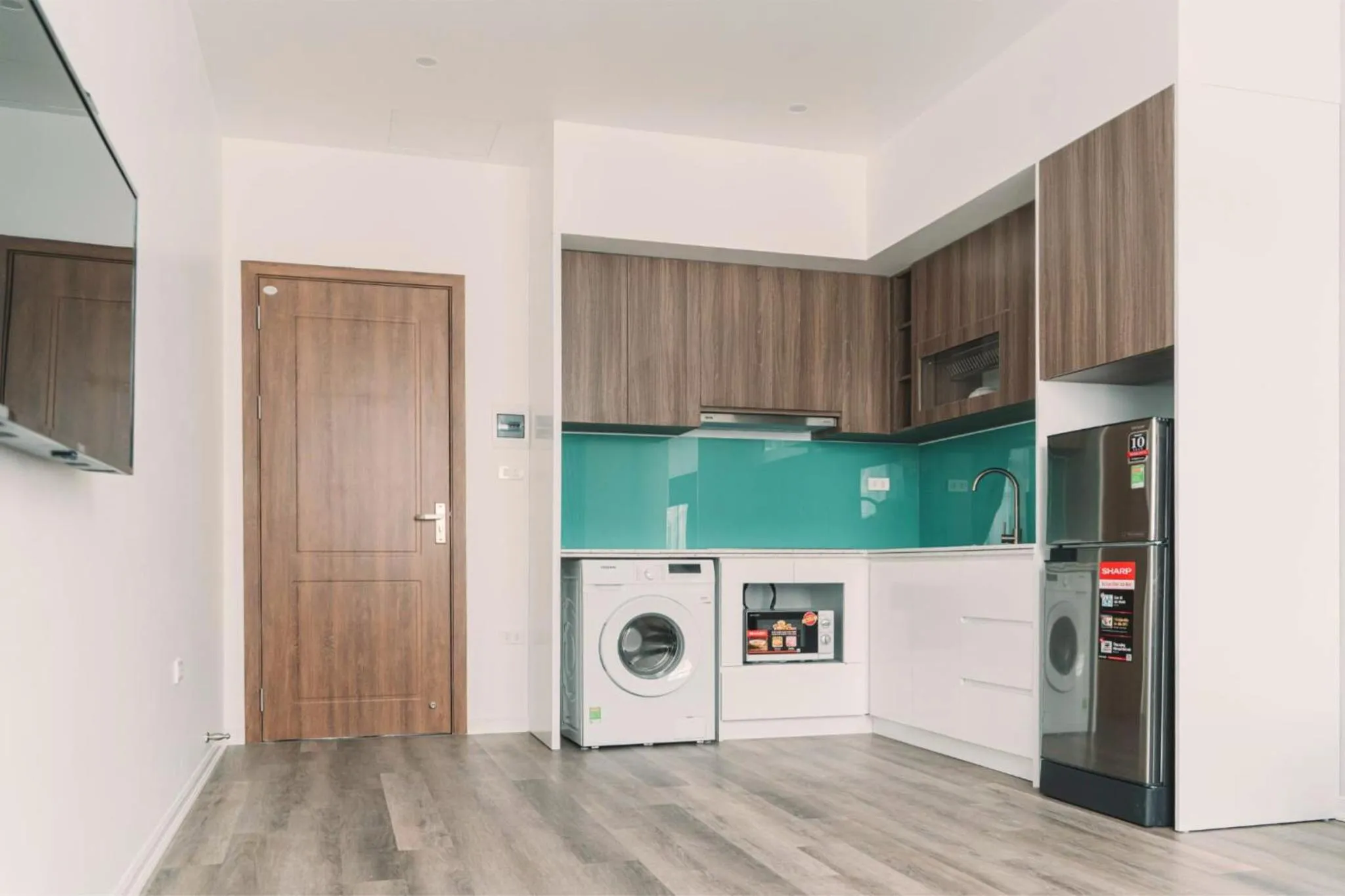 Kitchen or kitchenette in Merci Vinhomes Marina Hai Phong