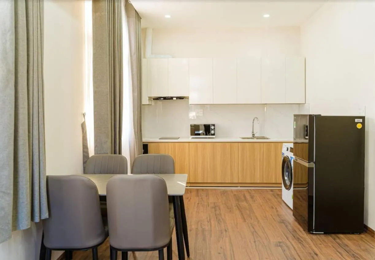 Kitchen or kitchenette in Merci Vinhomes Marina Hai Phong