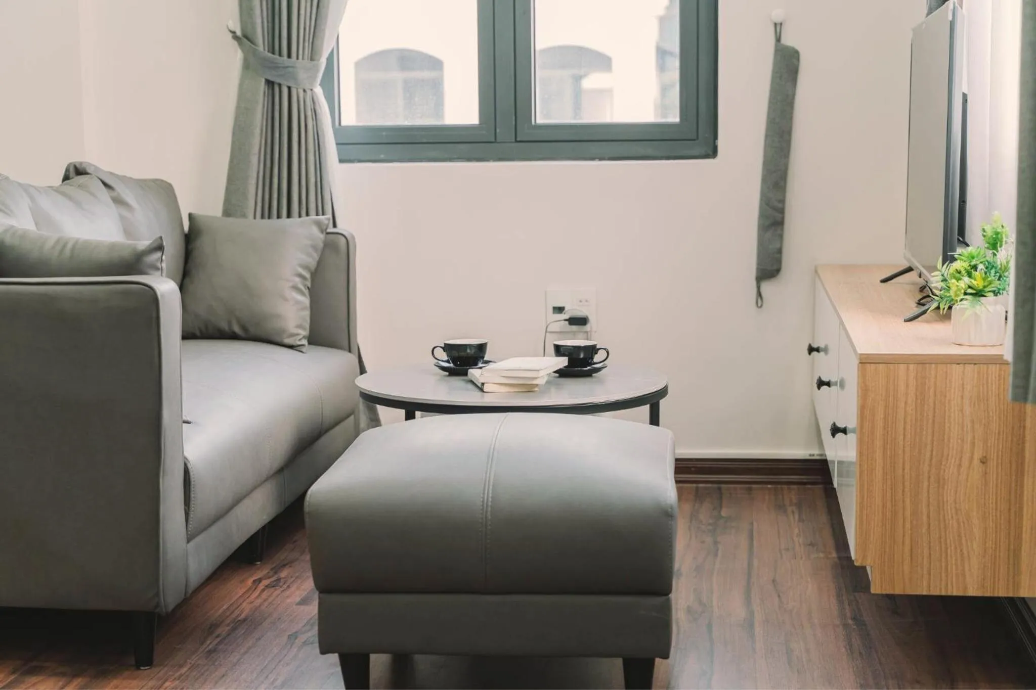 Seating area in Merci Vinhomes Marina Hai Phong