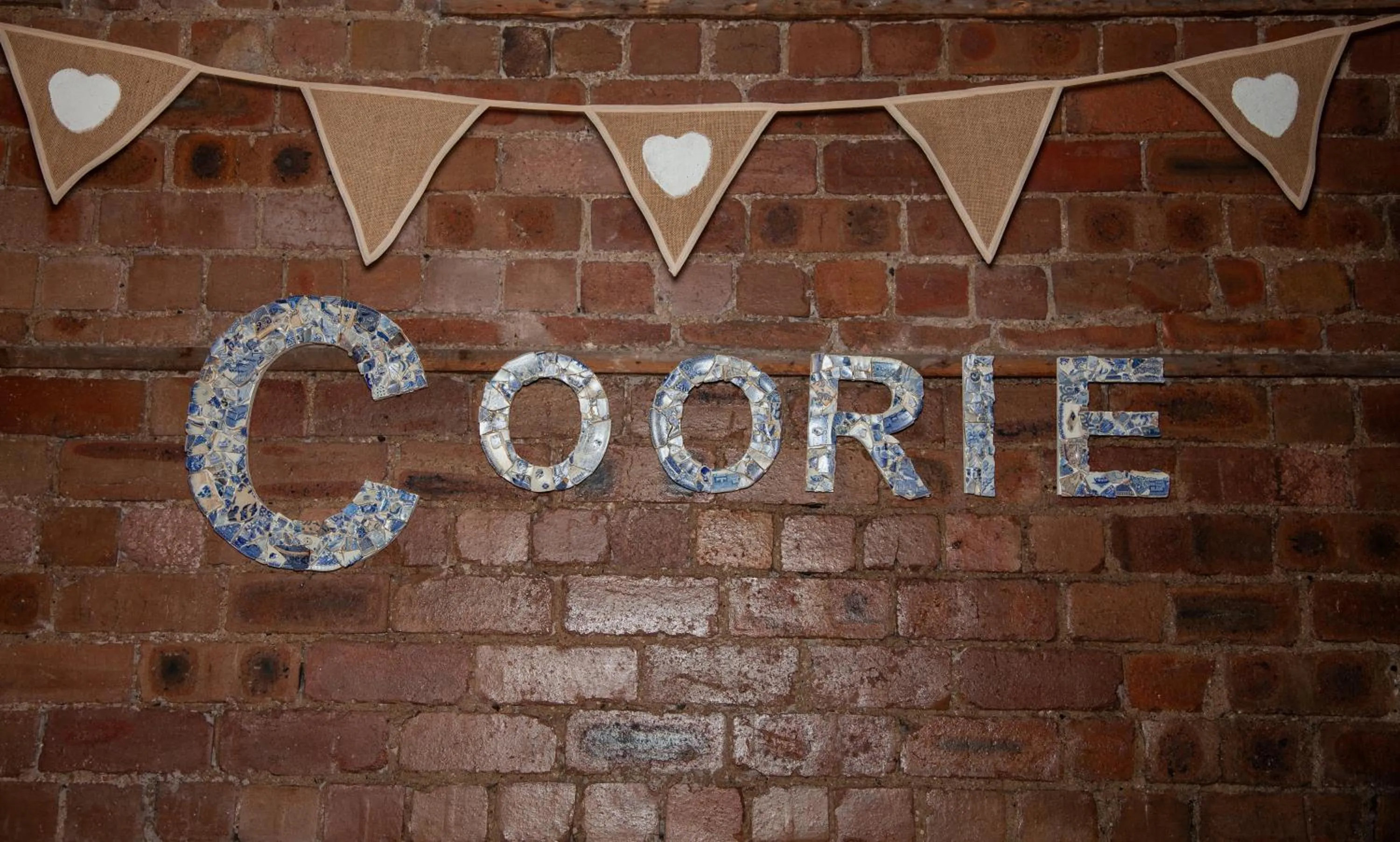 Decorative detail in Coorie