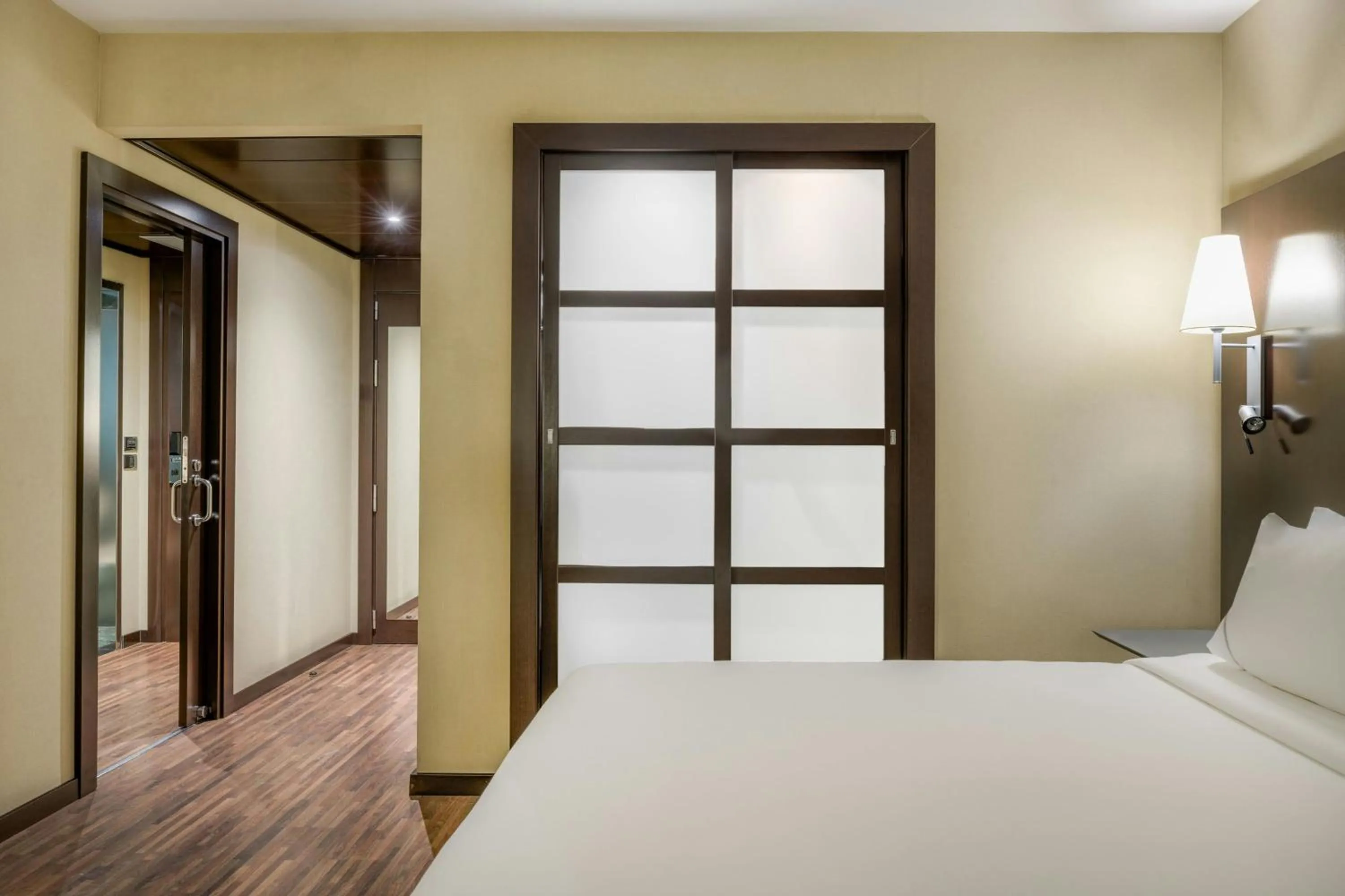 Photo of the whole room, Bed in AC Hotel Elda by Marriott