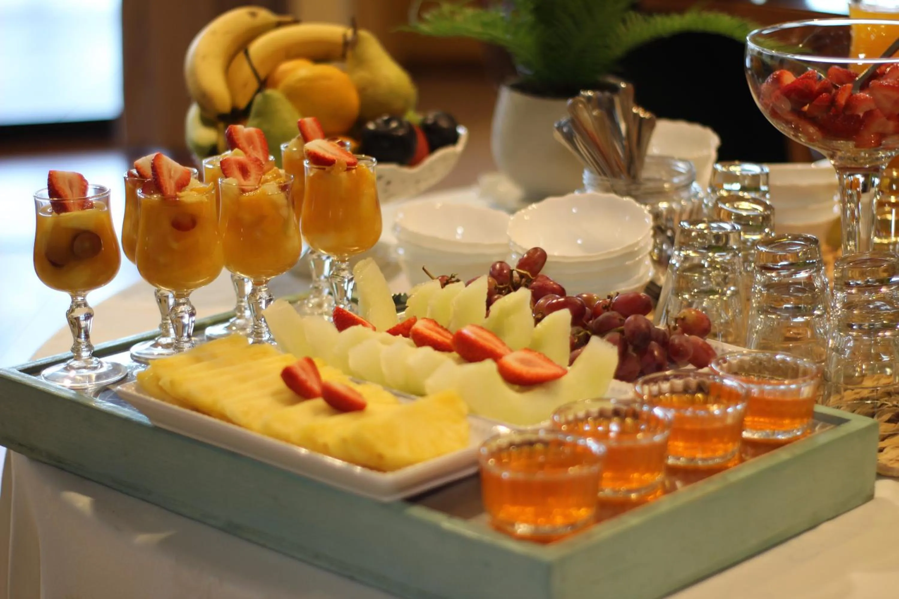 Buffet breakfast in Hotel Ontiveros