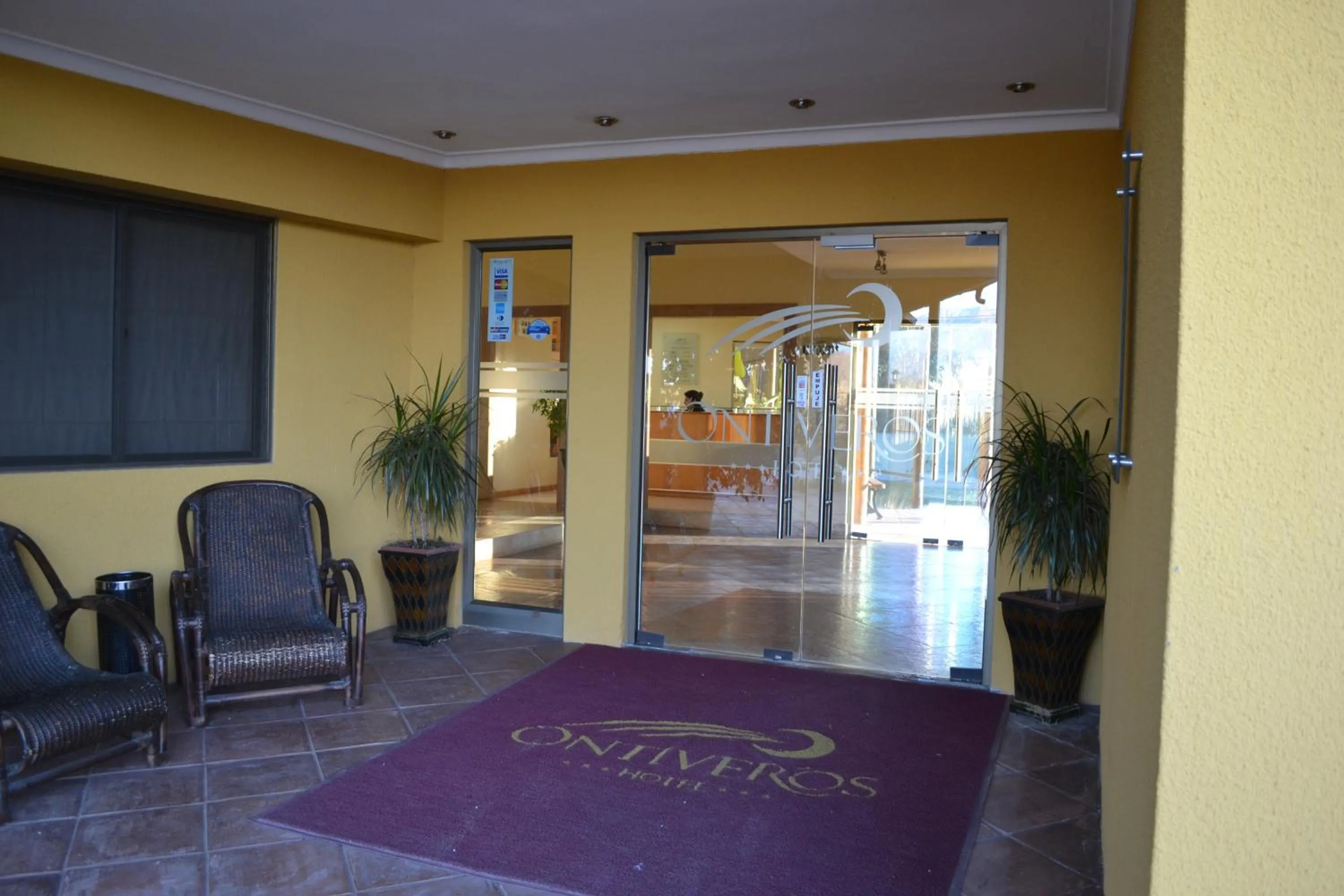 Lobby or reception in Hotel Ontiveros