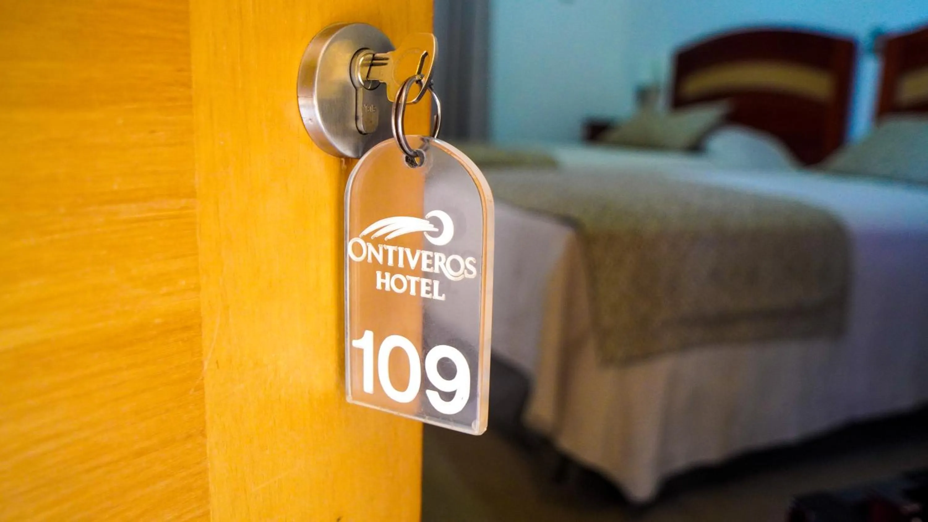 Decorative detail, Bed in Hotel Ontiveros