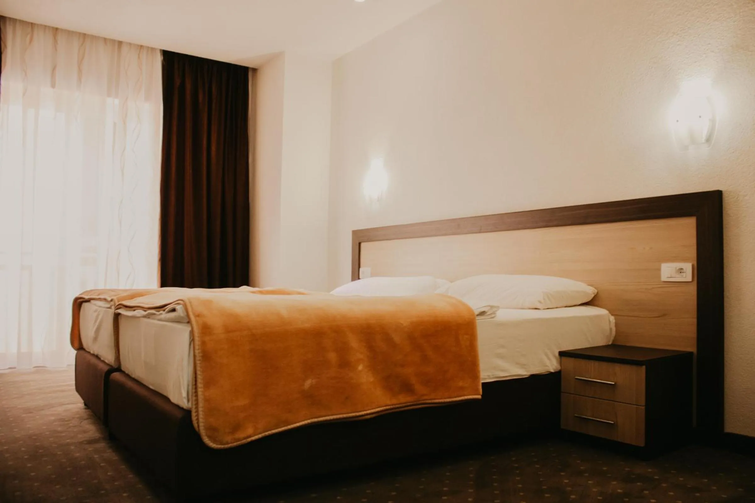 Bed in Hotel Villa Matic