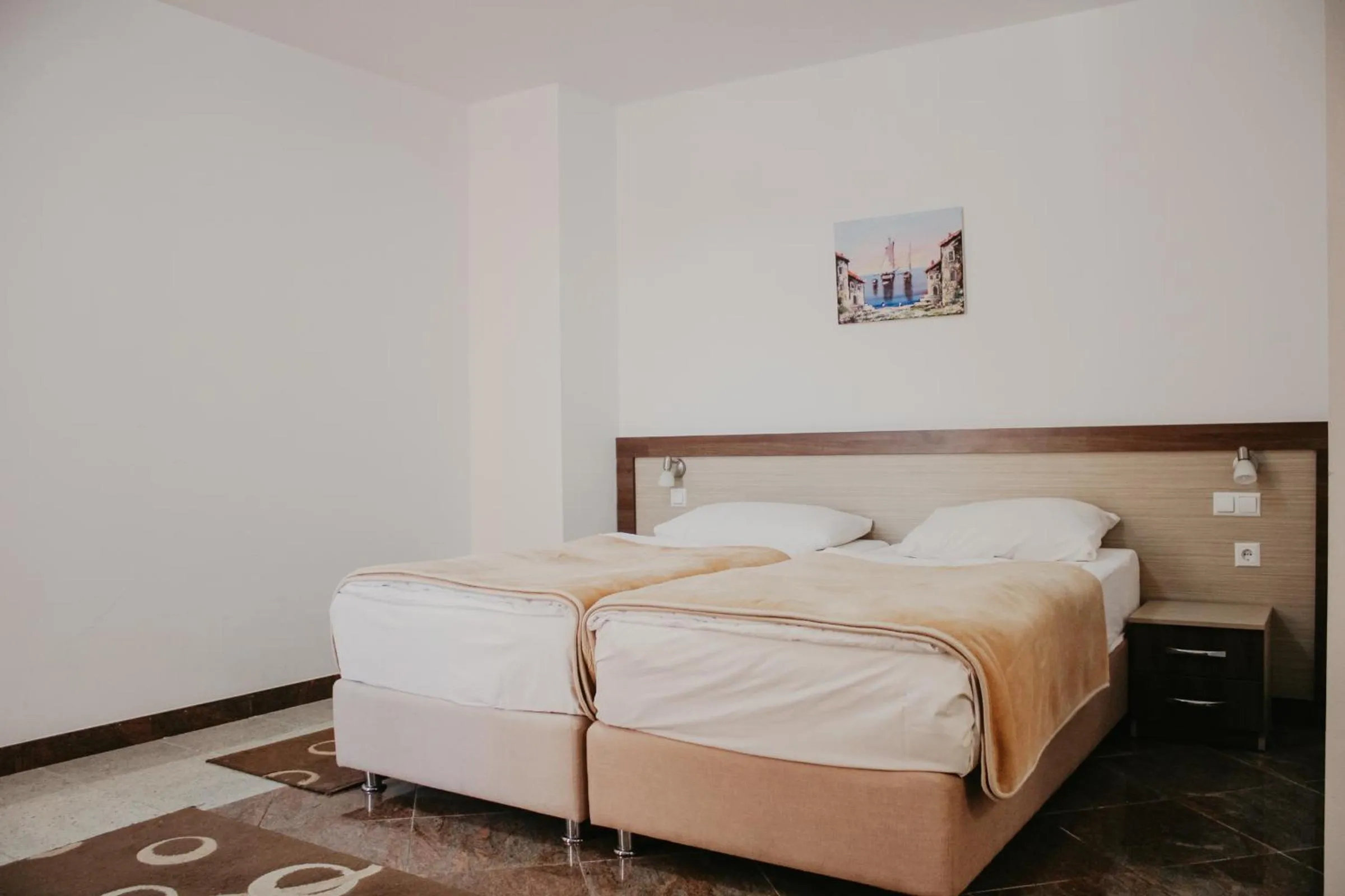 Bed in Hotel Villa Matic