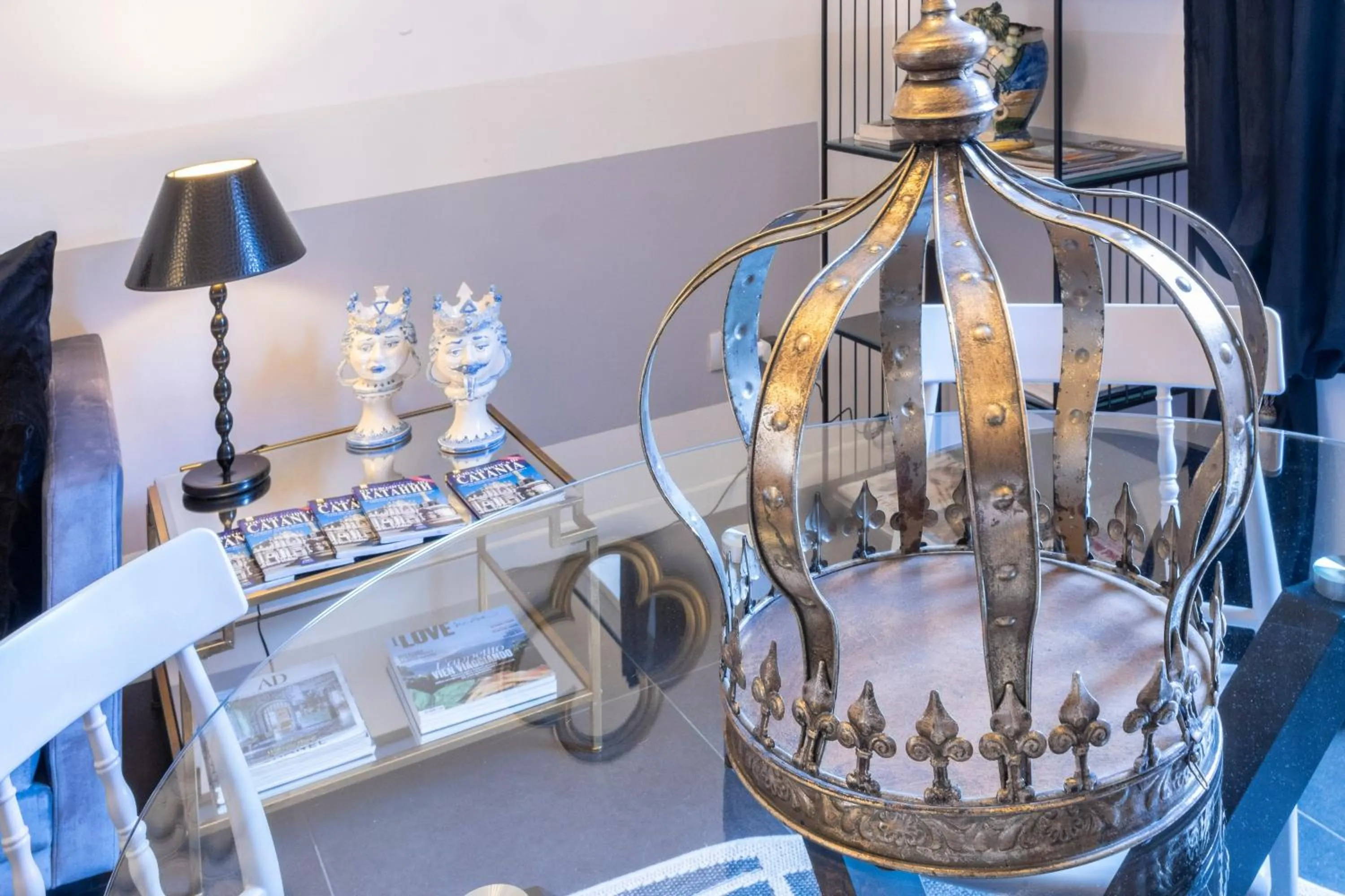 Decorative detail in Il Moresco Catania