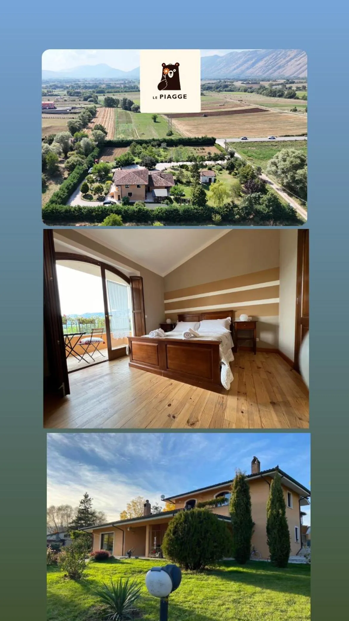 Day in Bed & Breakfast Le Piagge