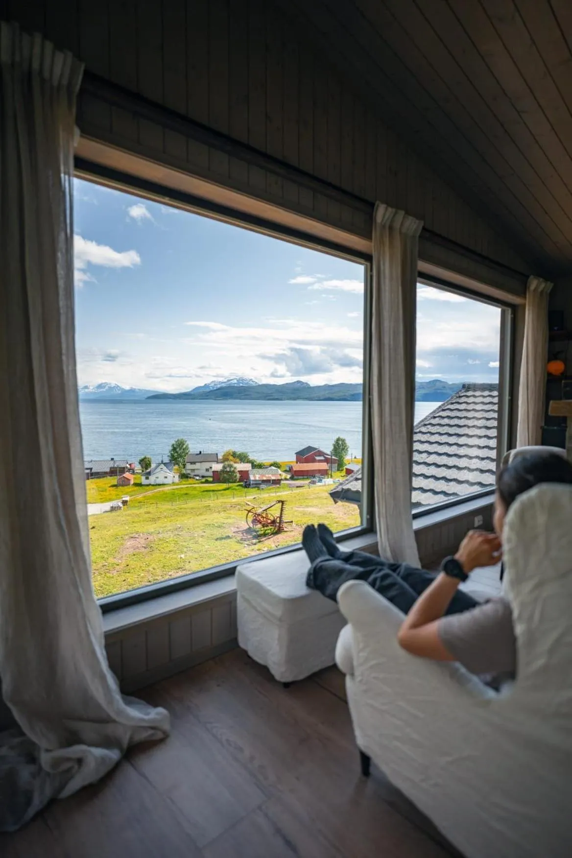 Living room in Yggdrasil Farmhotel Retreat, Spa & Yoga