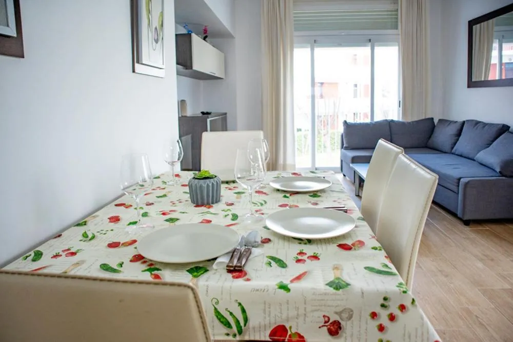 Living room in Apartamento "Casa el Sargazo" en Vera Playa con Piscina, Solarium, Wifi y Parking Gratis