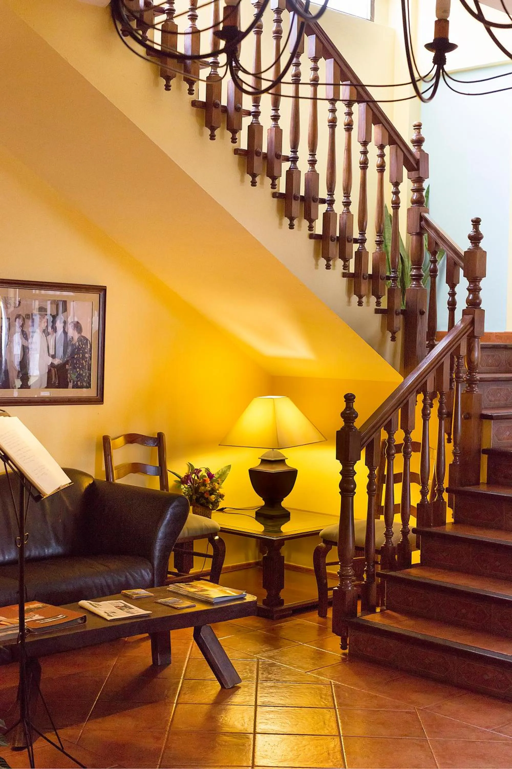 Living room in Hotel y Bungalows Balcón de Competa