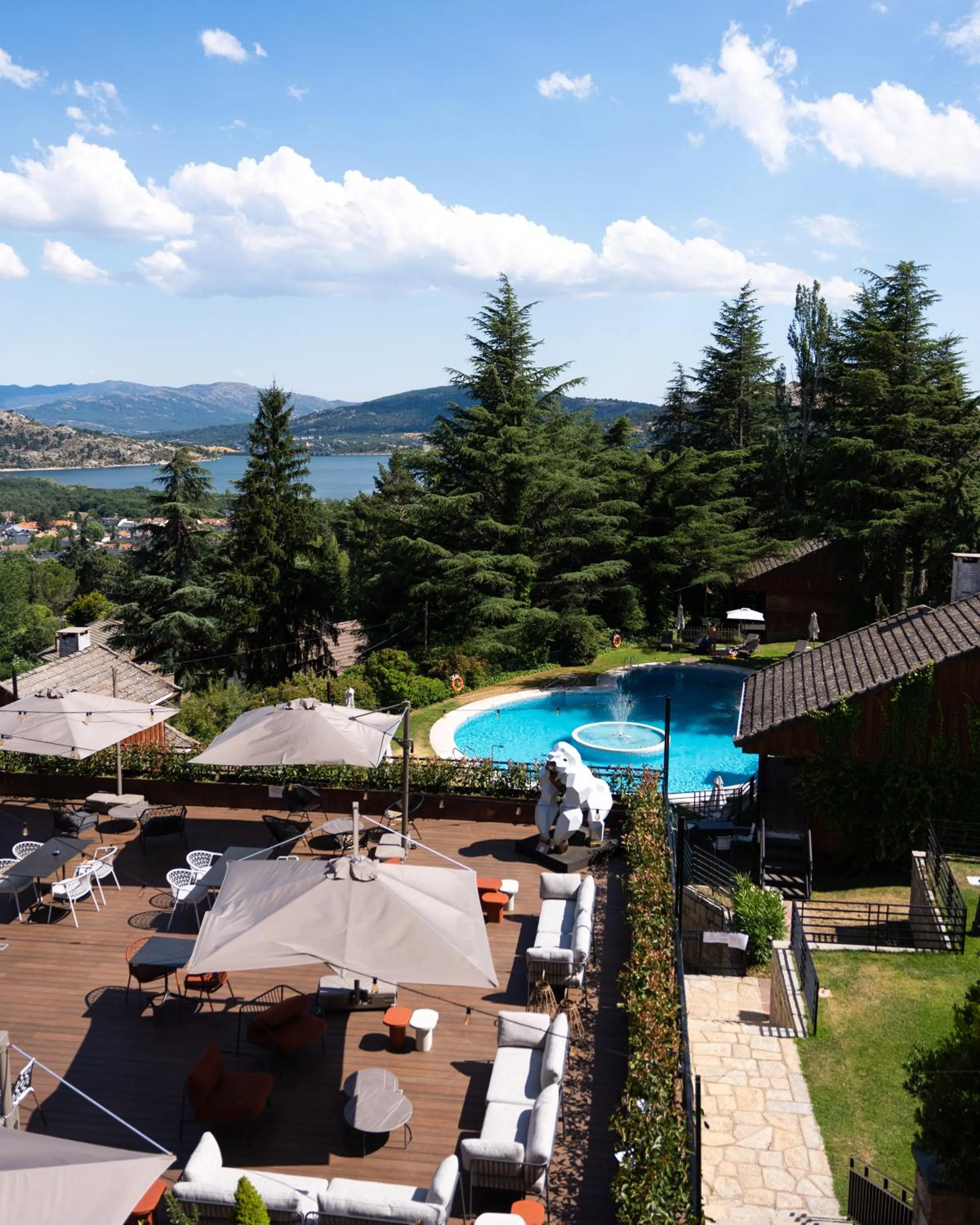 Balcony/Terrace in Hotel Hita "Nature Experience" for all