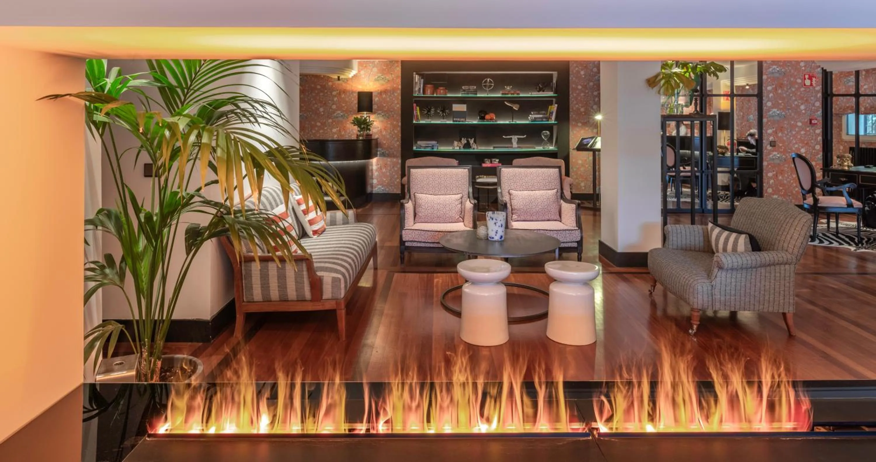 Lobby or reception in Hotel Hita "Nature Experience" for all