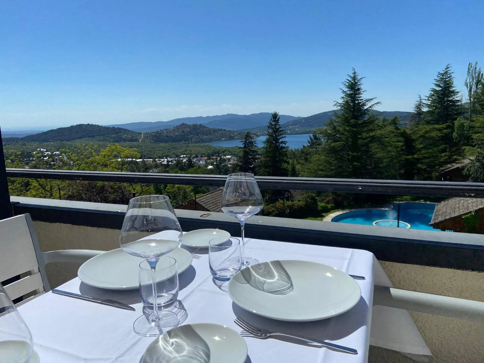 Balcony/Terrace in Hotel Hita "Nature Experience" for all