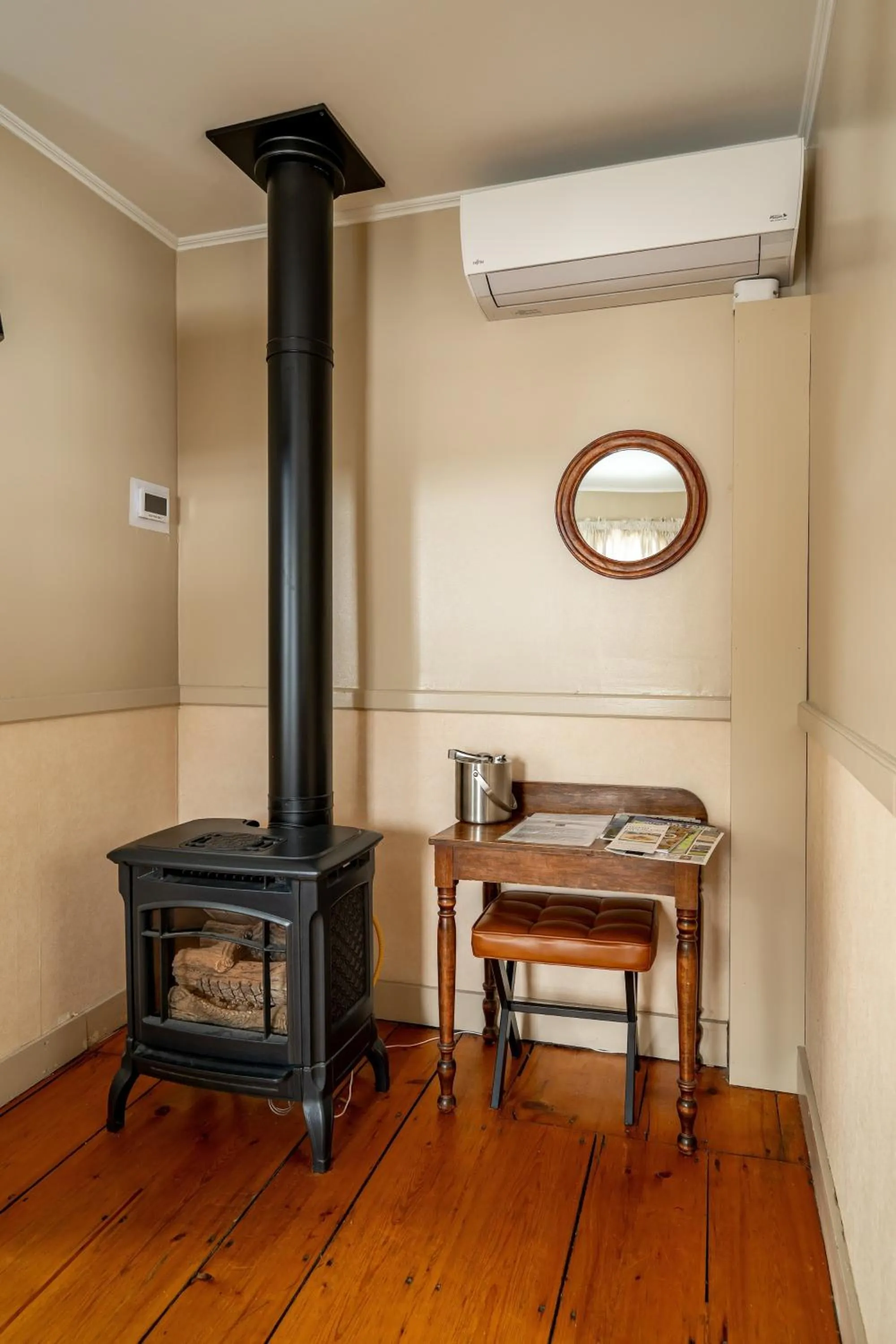 fireplace in Brass Lantern Inn