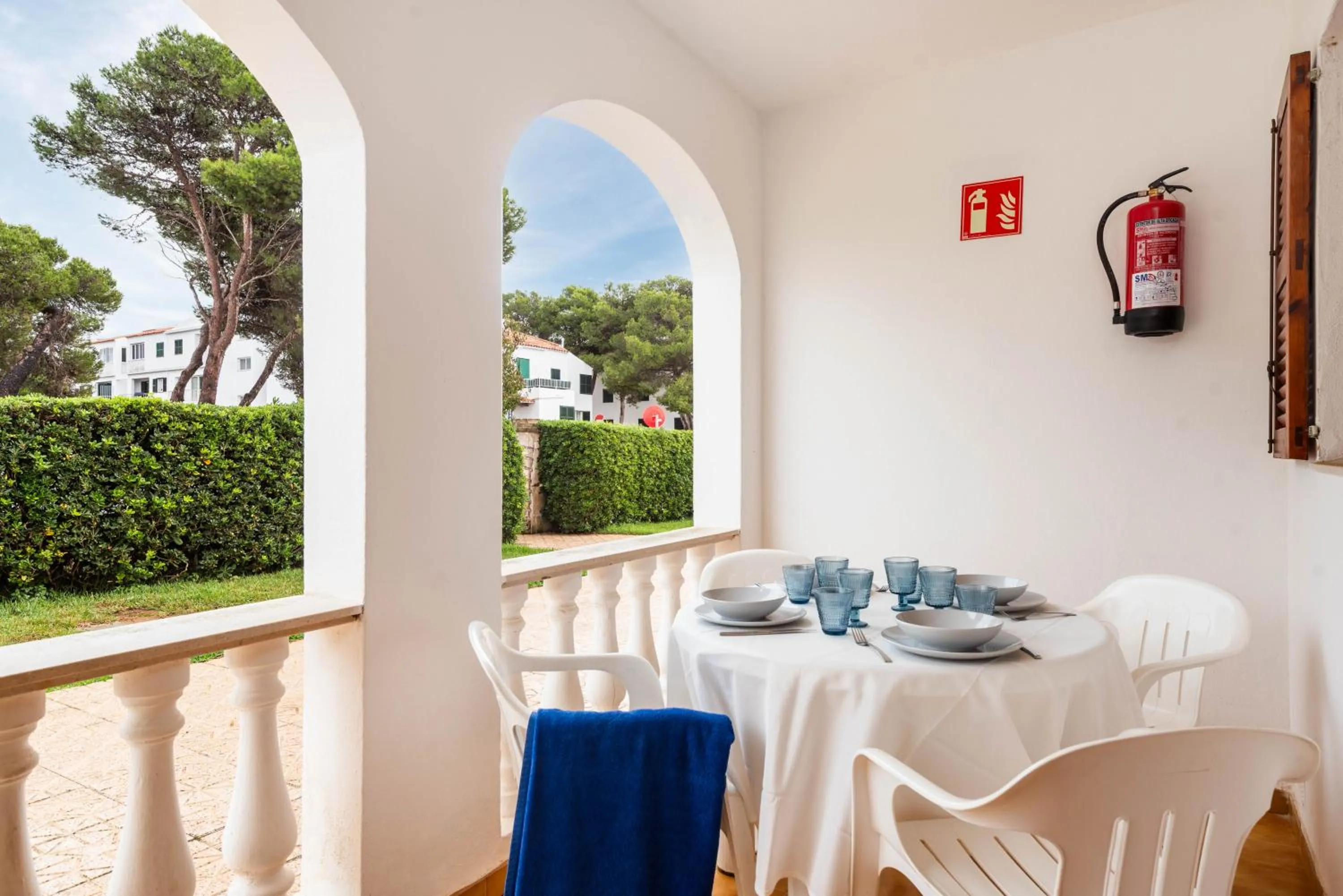 Balcony/Terrace in Apartamentos Mar Blanca by Mauter Villas
