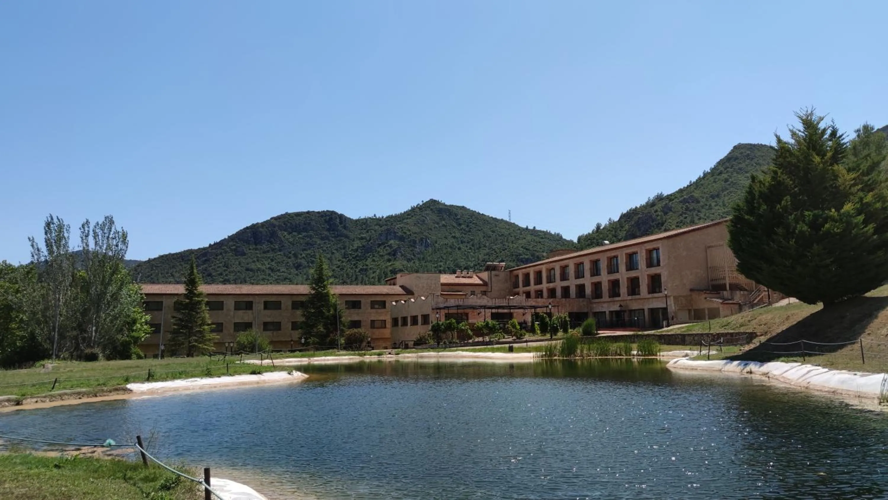 Property building in La Figuerola Hotel & Restaurant