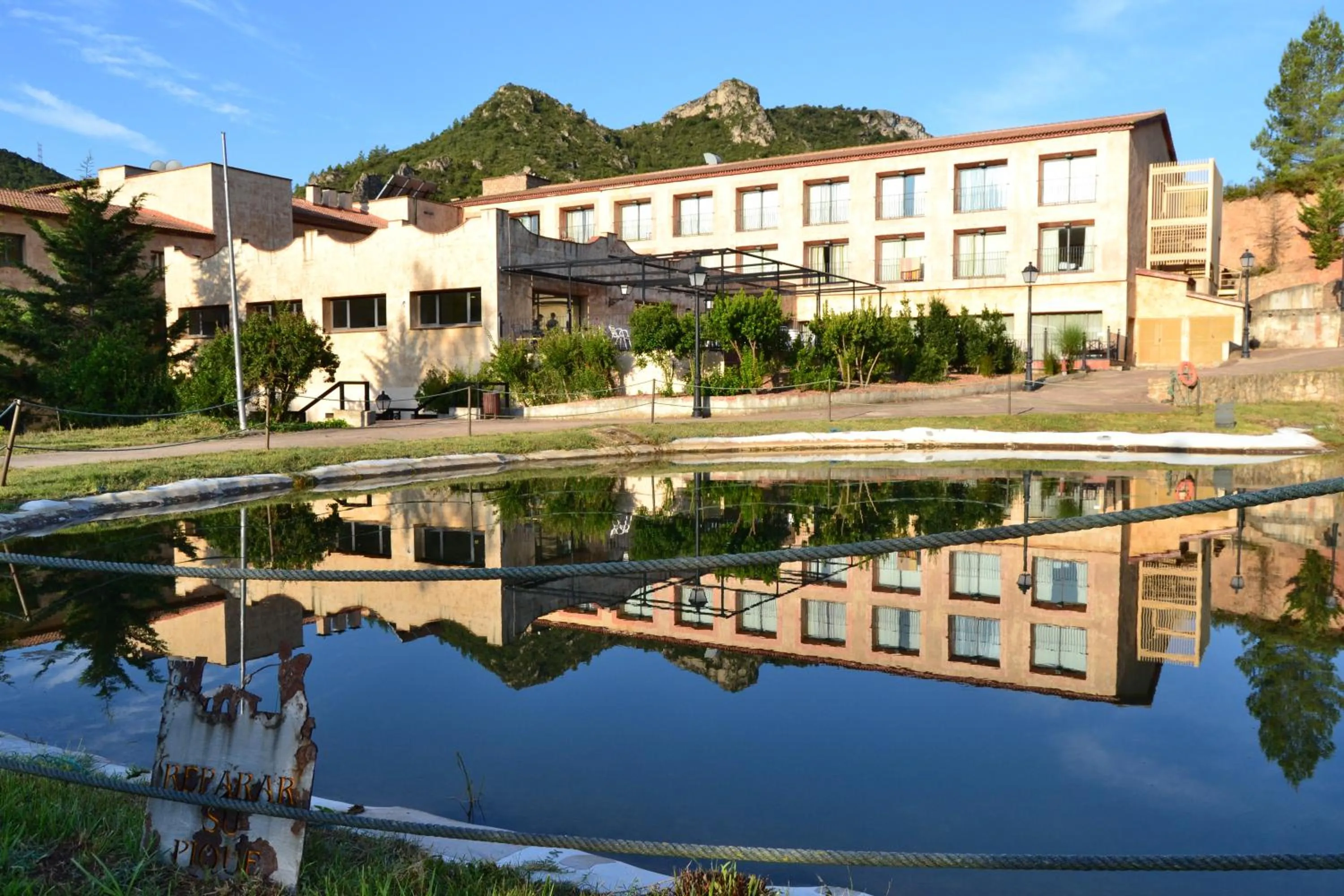 Property building in La Figuerola Hotel & Restaurant