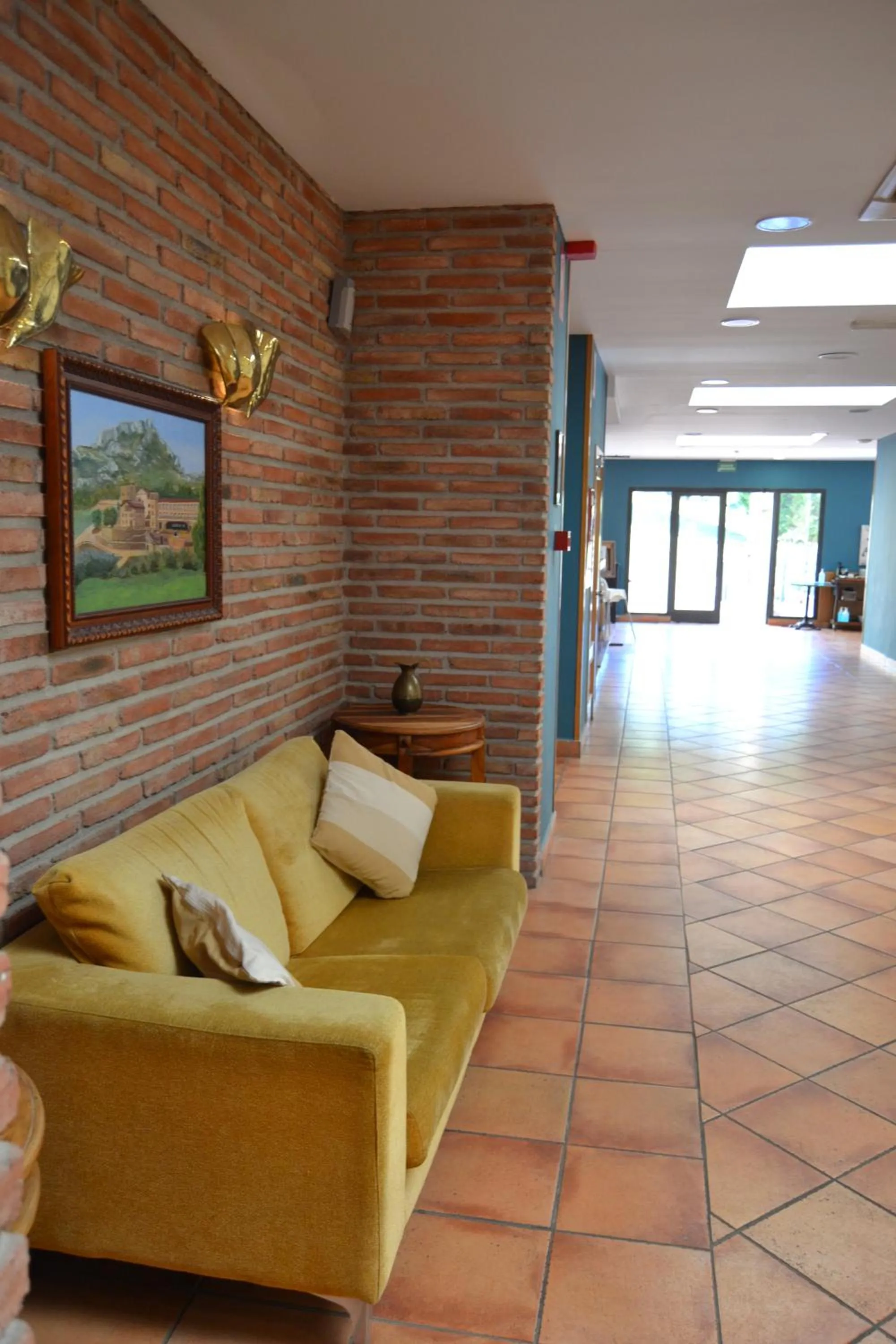Seating area in La Figuerola Hotel & Restaurant