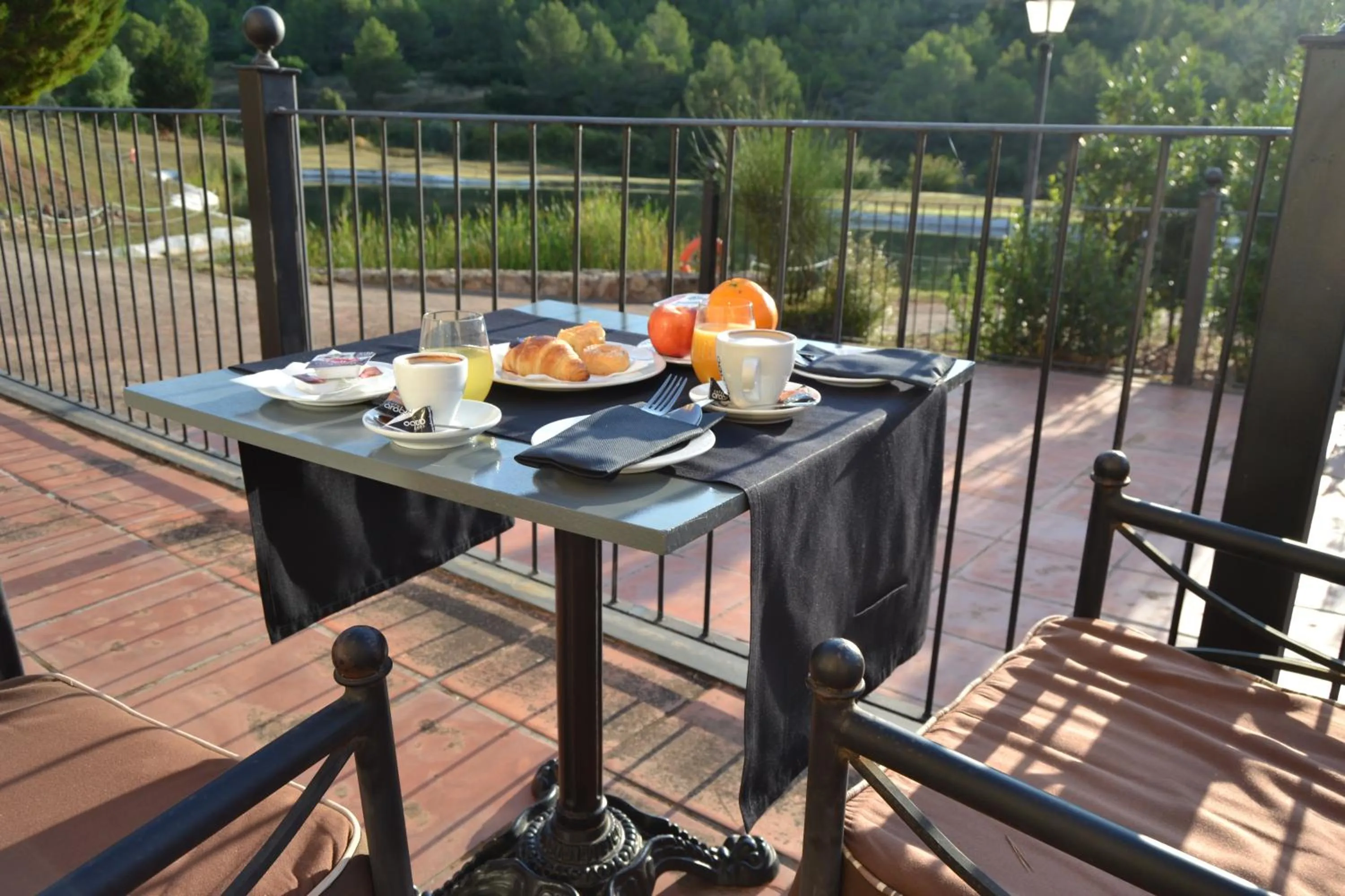 Buffet breakfast in La Figuerola Hotel & Restaurant