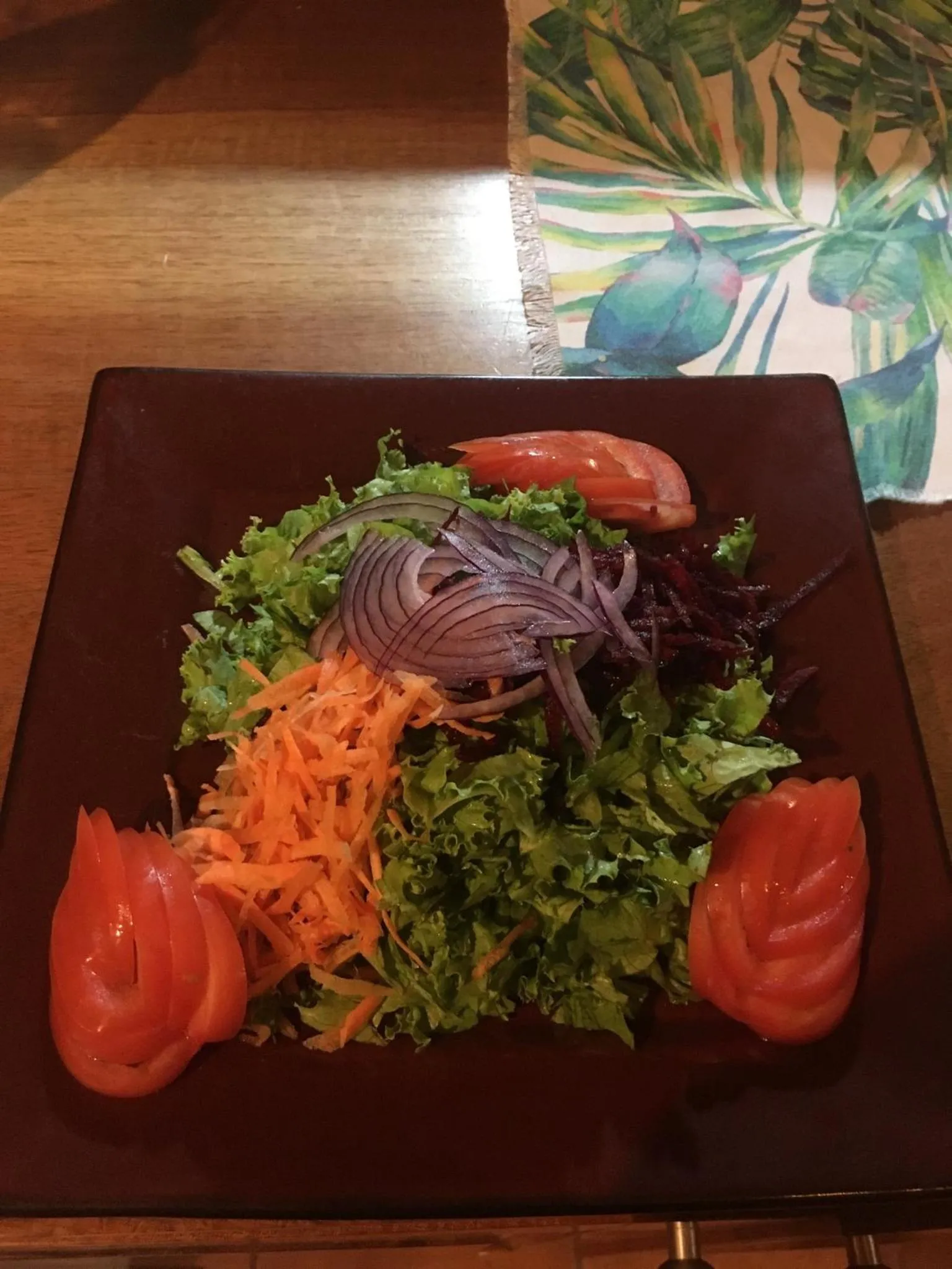 Dinner in Cabinas El Colibri, Apart Hotel