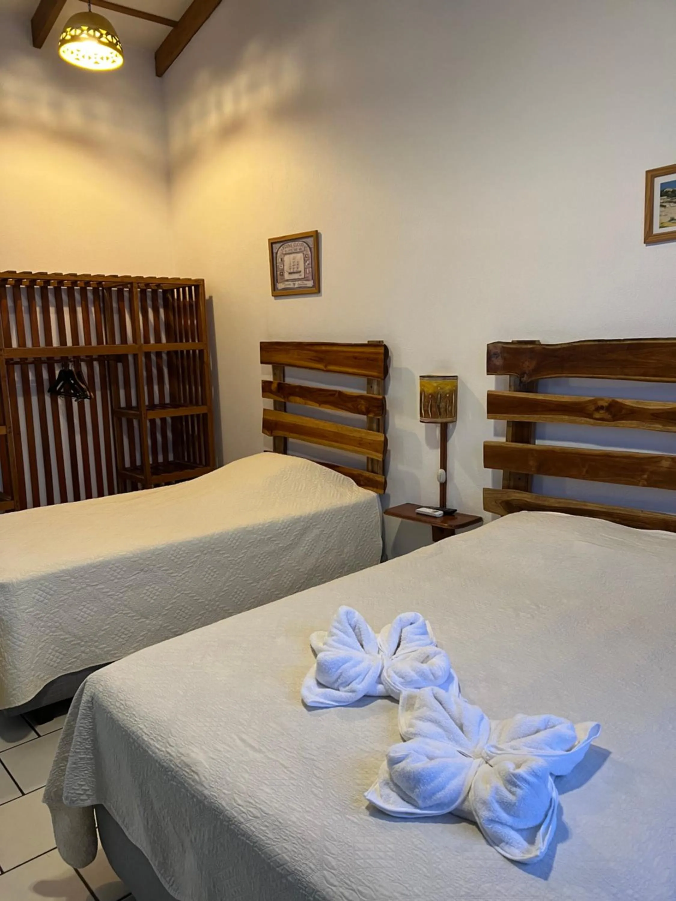 Bedroom, Bed in Cabinas El Colibri, Apart Hotel