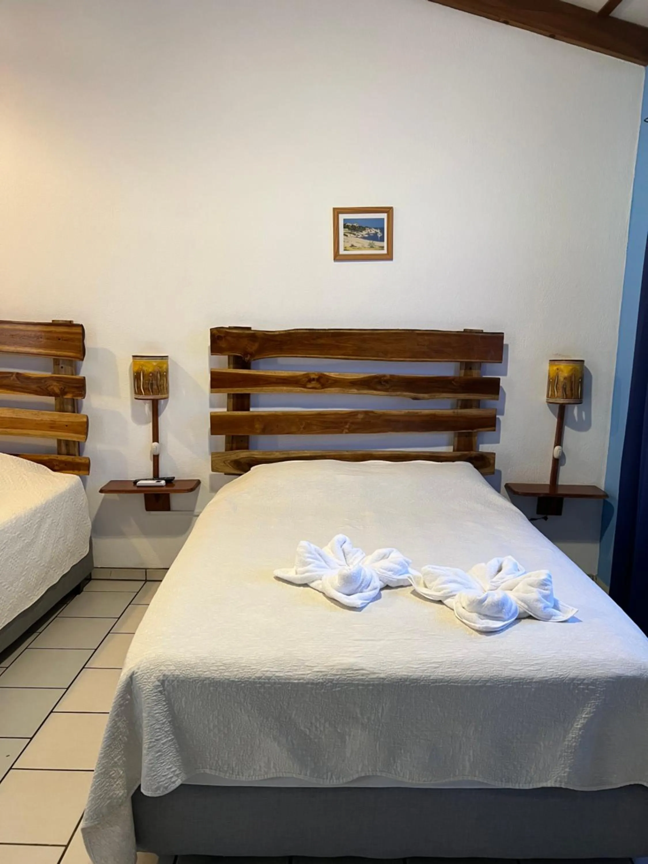 Bedroom, Bed in Cabinas El Colibri, Apart Hotel